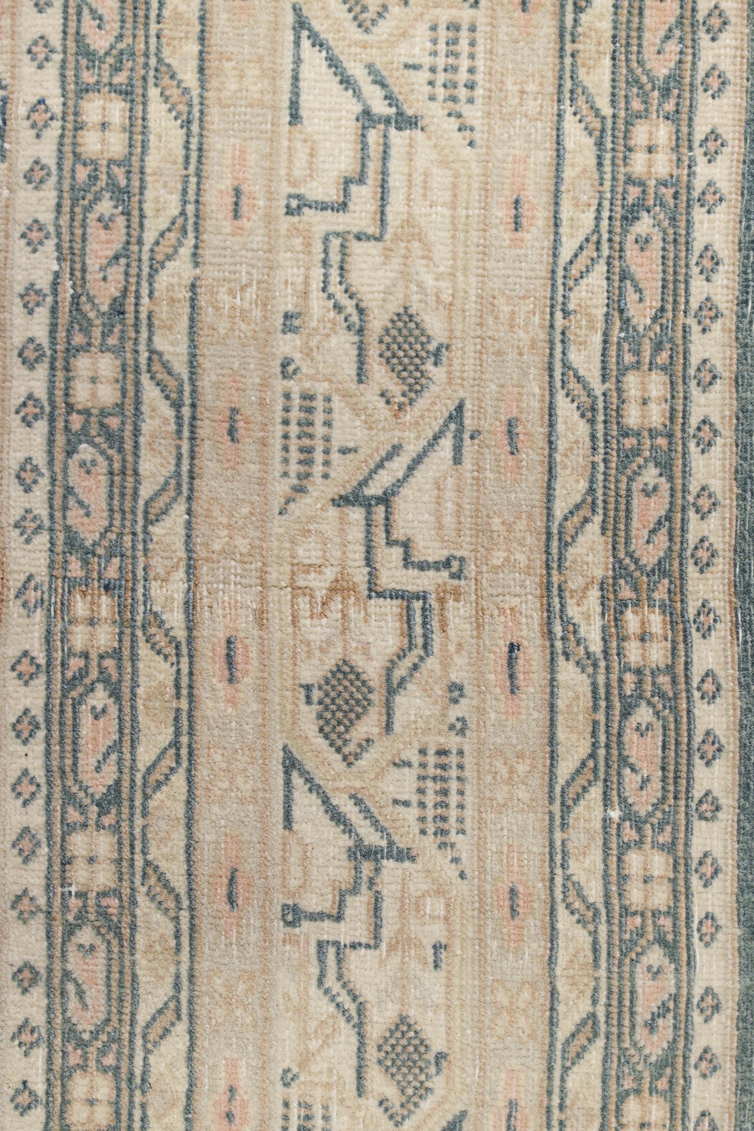 Vintage Serriband Handwoven Traditional Rug, J76638