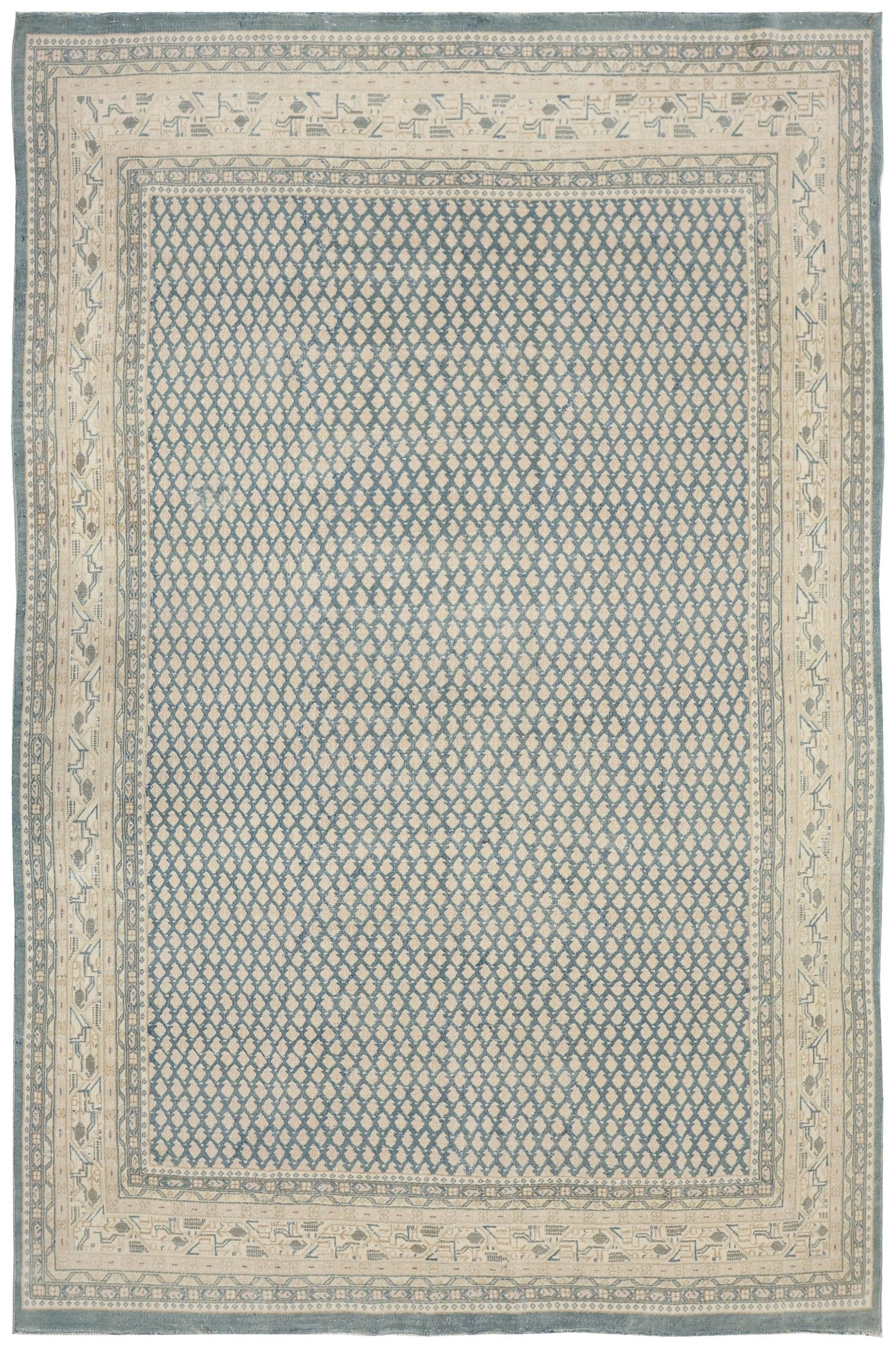 Vintage Serriband Handwoven Traditional Rug