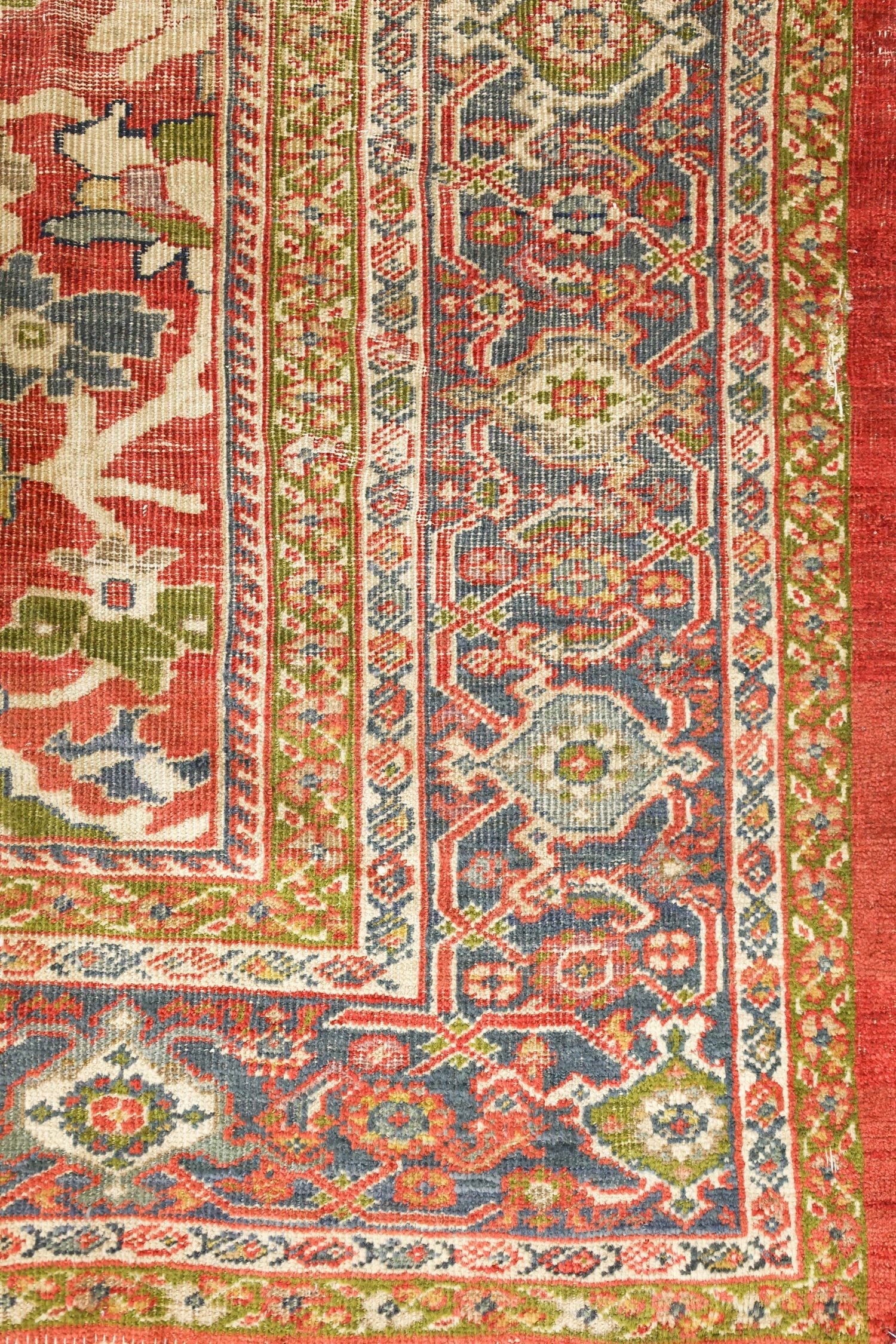 Vintage Sultanabad Handwoven Traditional Rug, J75905