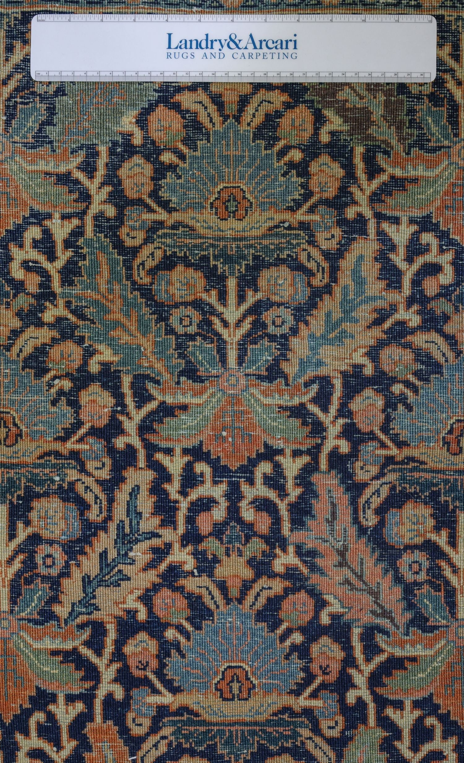 Antique Tabriz Handwoven Traditional Rug, J69206