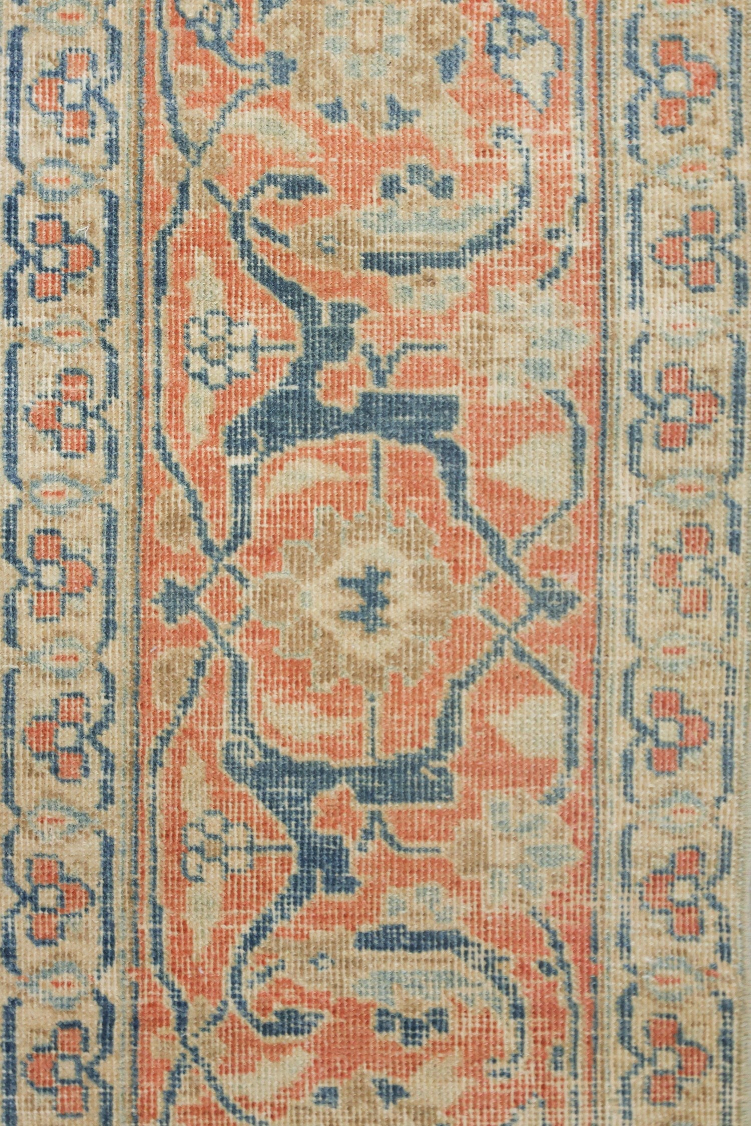 Vintage Tabriz Handwoven Traditional Rug, J73196