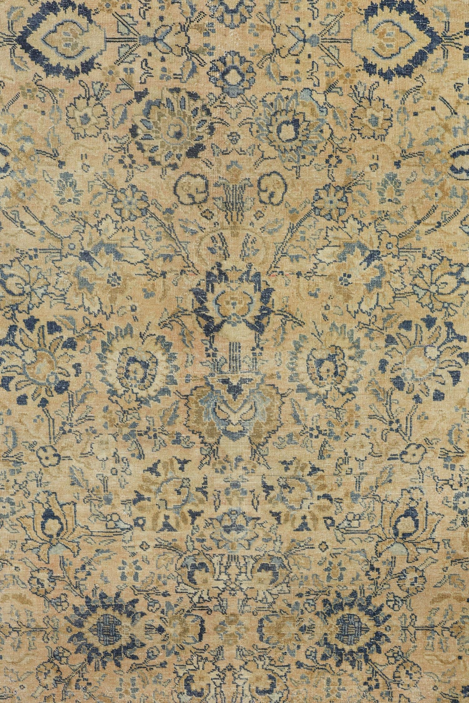 Vintage Tabriz Handwoven Traditional Rug, J74038