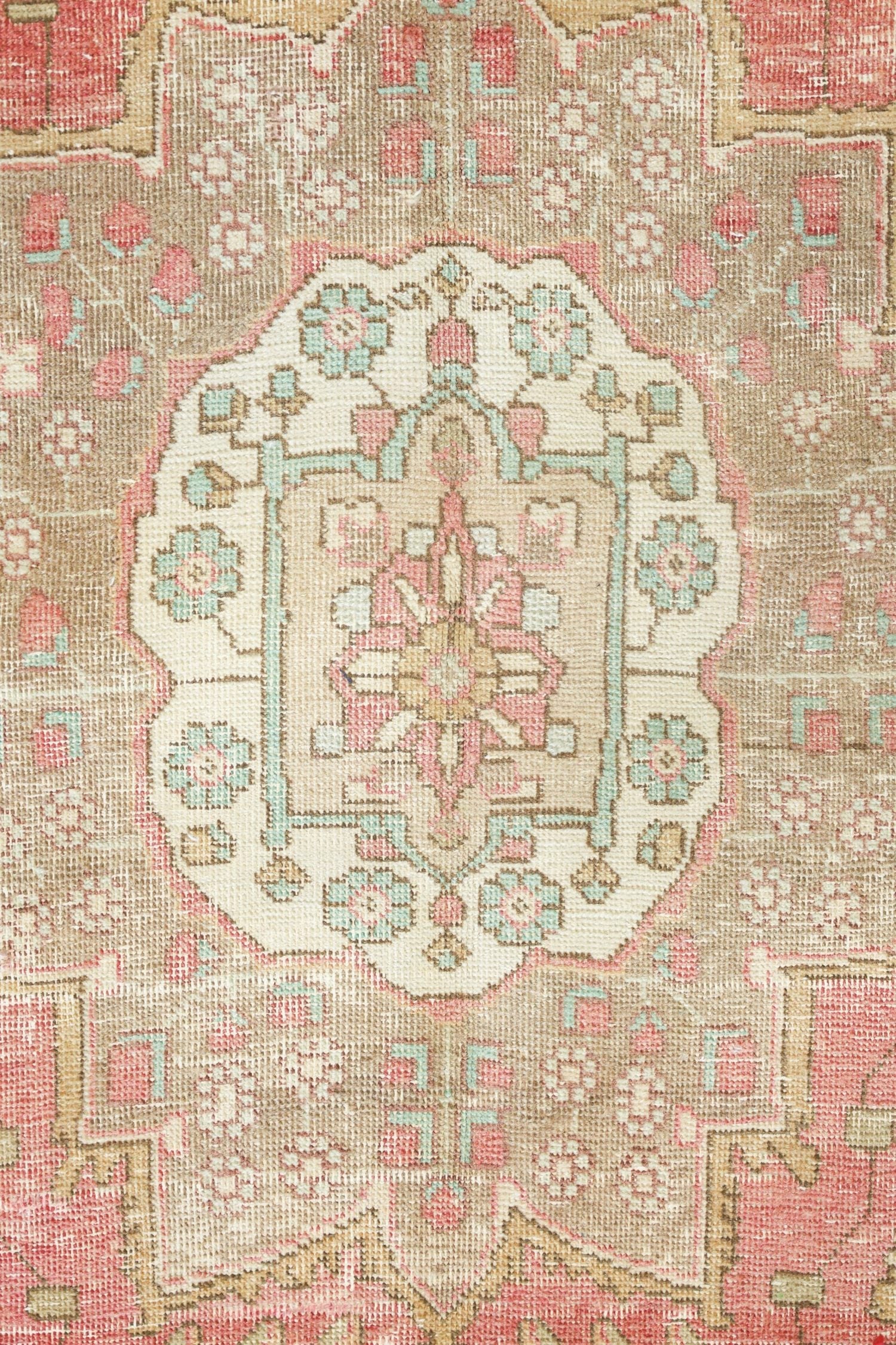 Vintage Tabriz Handwoven Traditional Rug, J75133