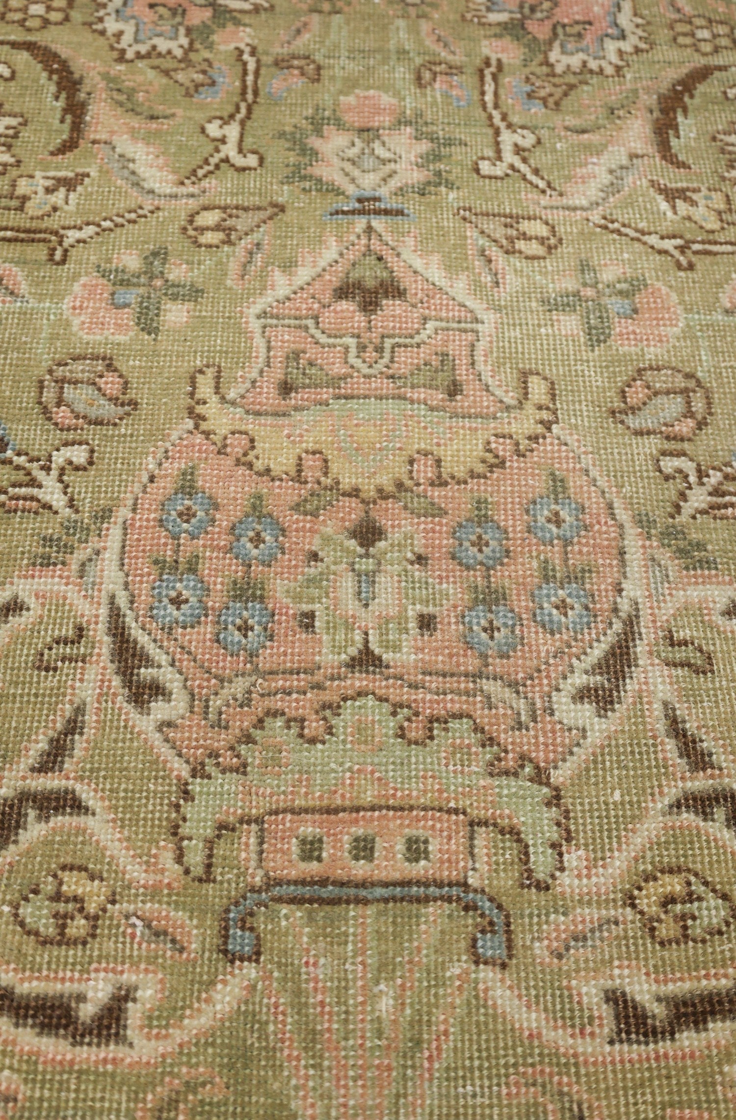 Vintage Tabriz Handwoven Traditional Rug, J75135