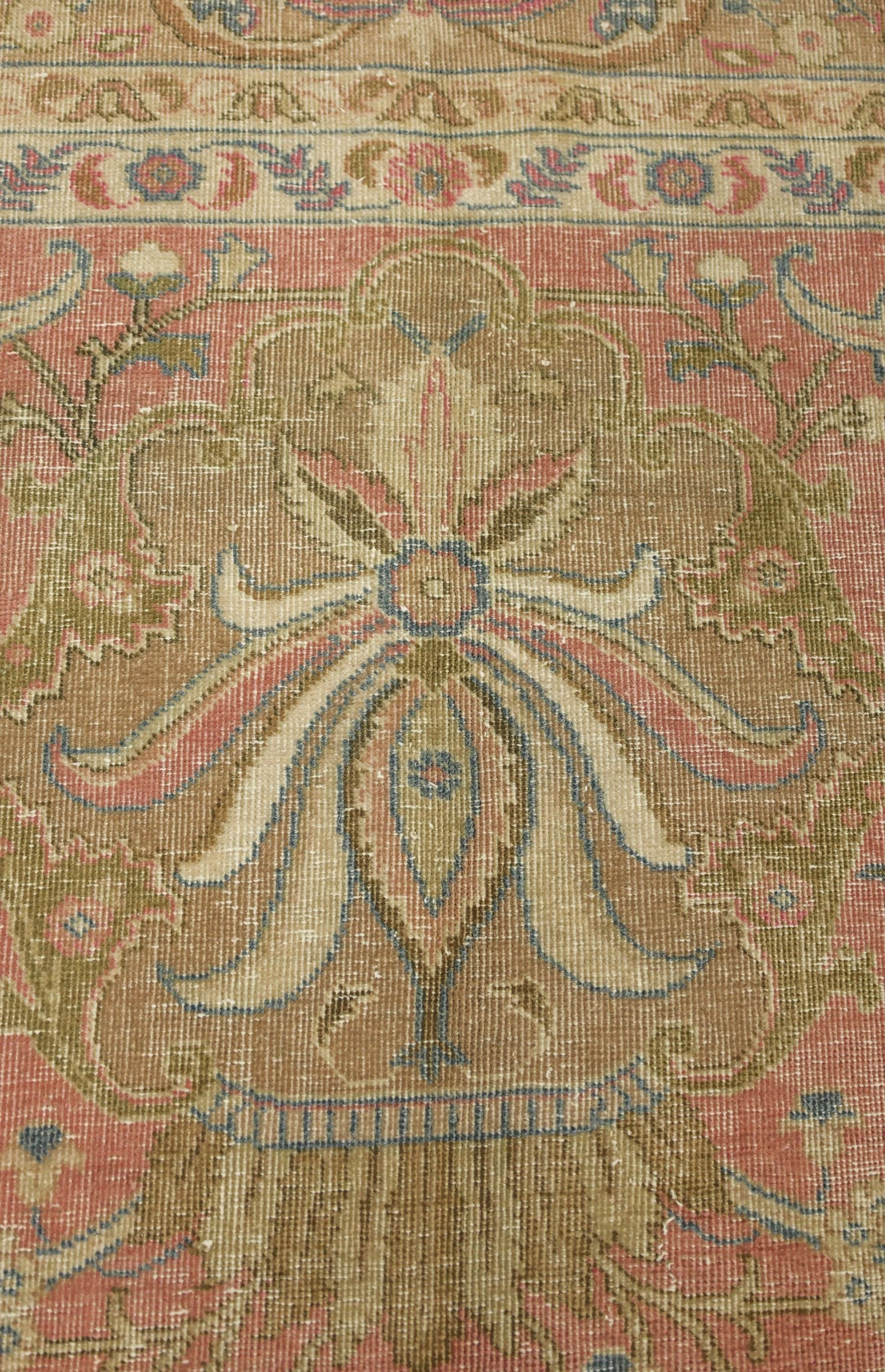 Vintage Tabriz Handwoven Traditional Rug, J76723