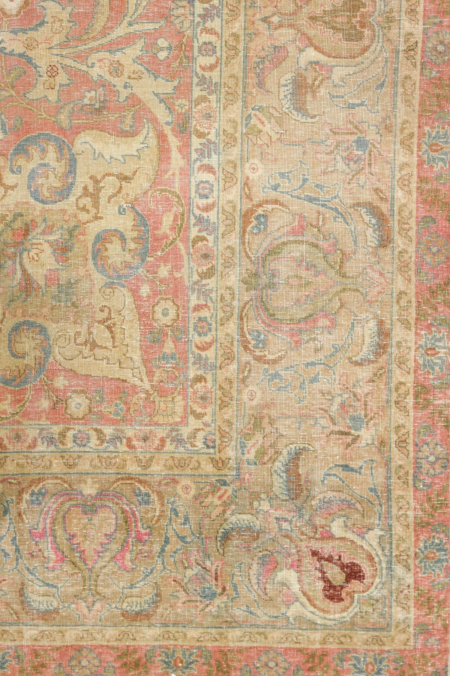 Vintage Tabriz Handwoven Traditional Rug, J76723