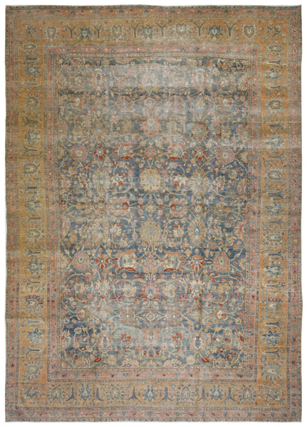 Vintage Tuftanjian Sarouk Handwoven Traditional Rug