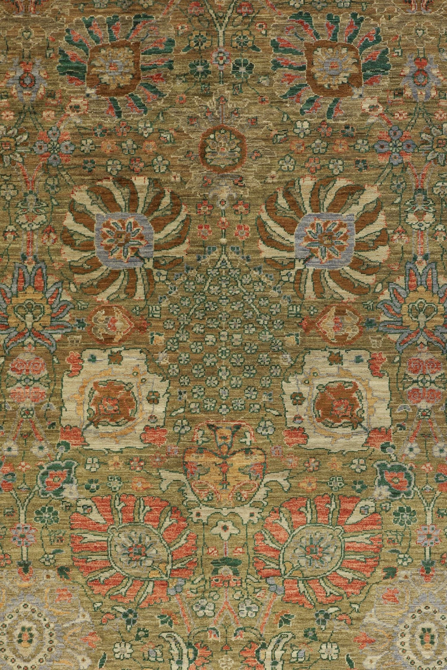 Vase Handwoven Traditional Rug, J72082