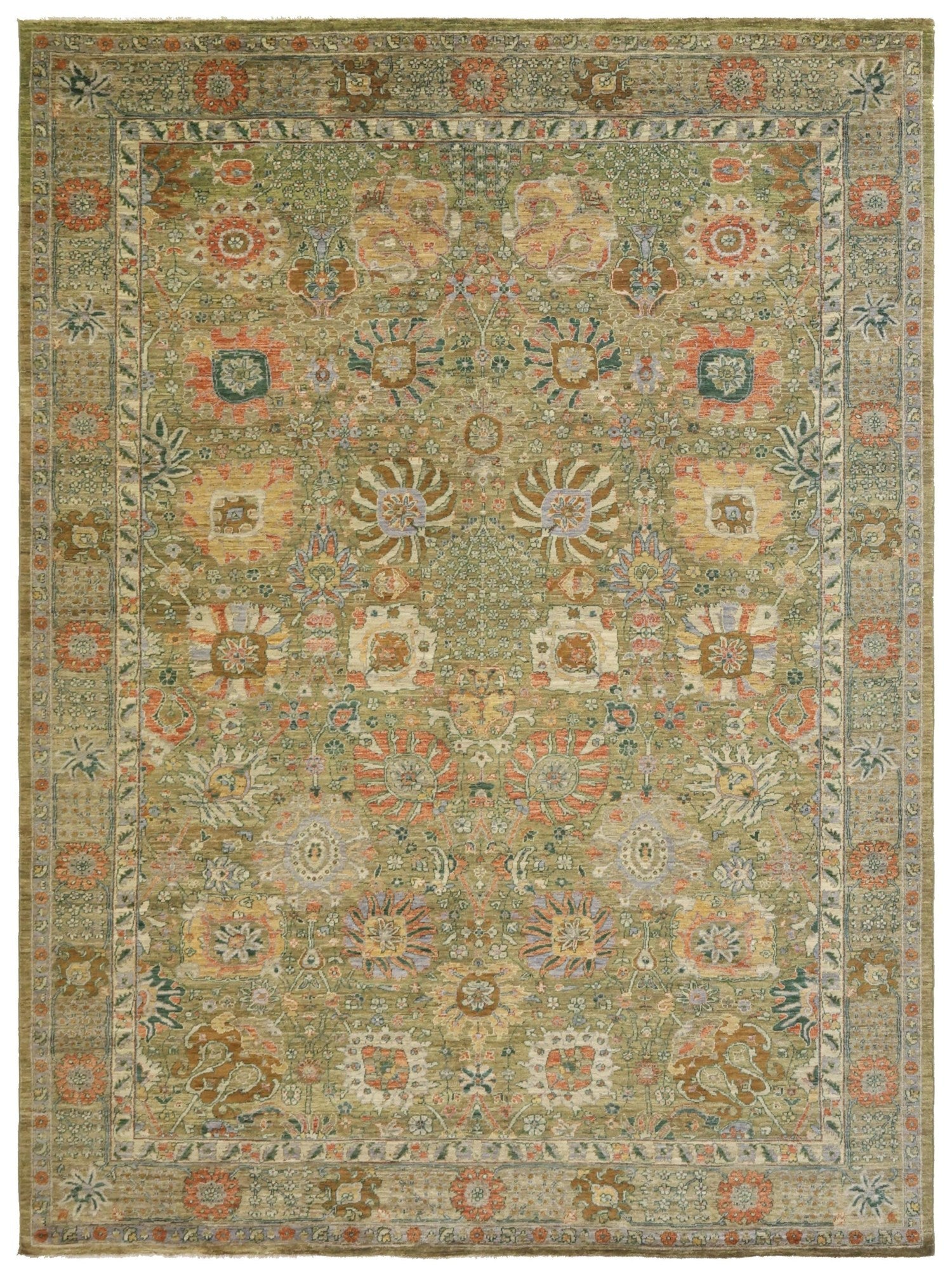 Vase Handwoven Traditional Rug