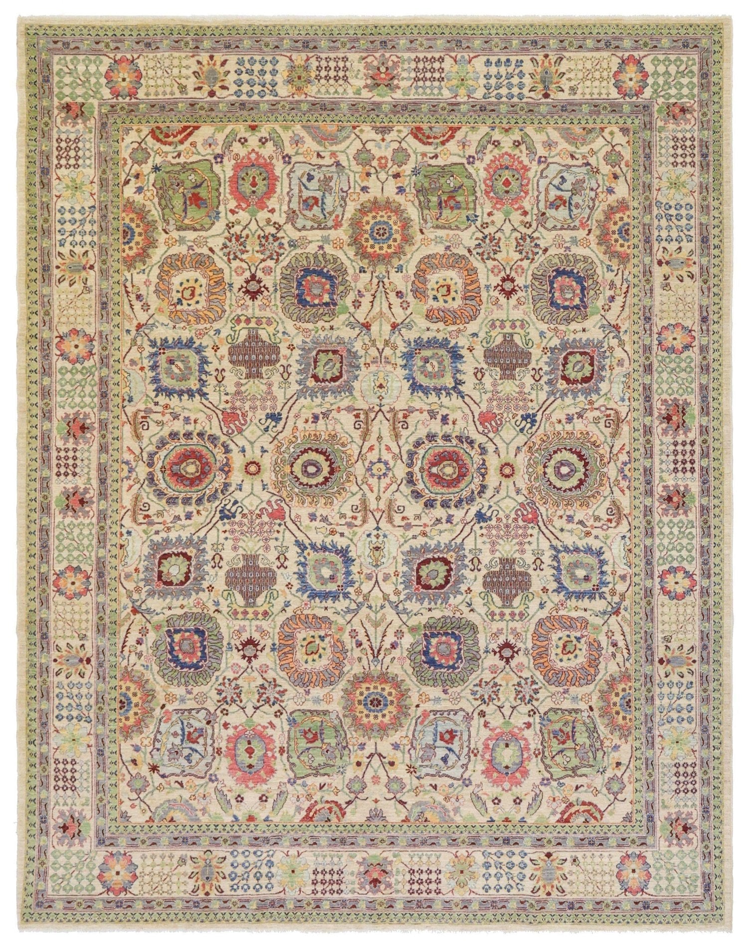 Vase Handwoven Traditional Rug