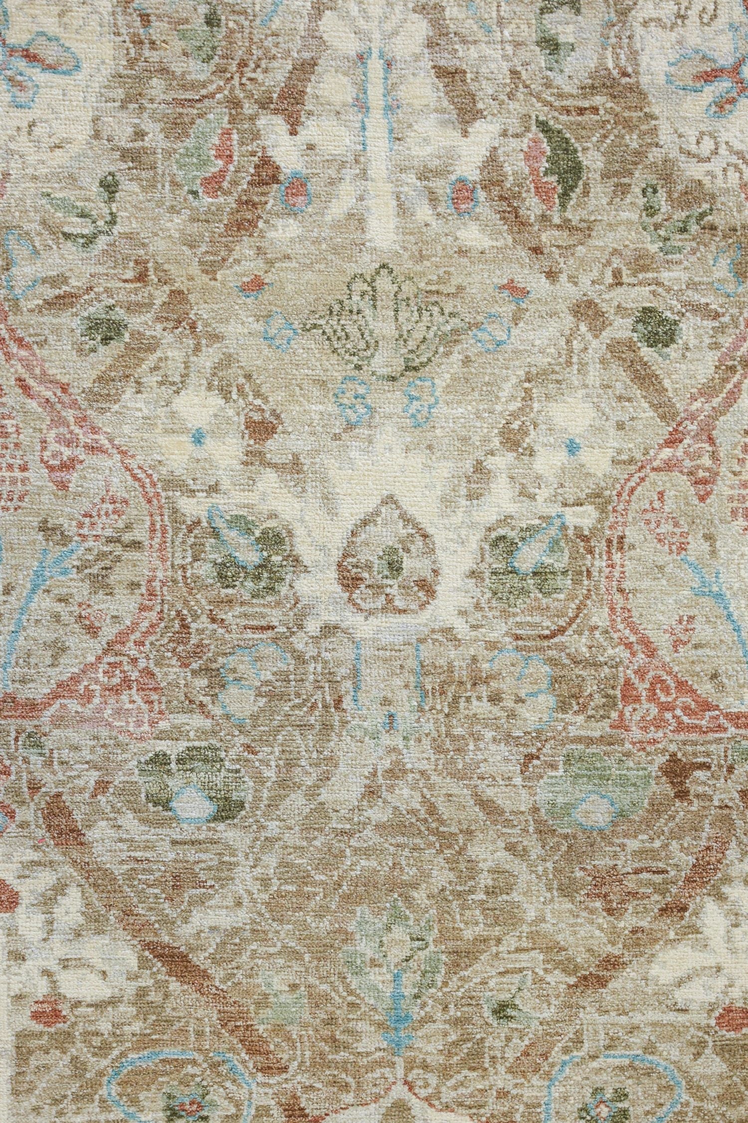 William Morris Handwoven Traditional Rug, J75788