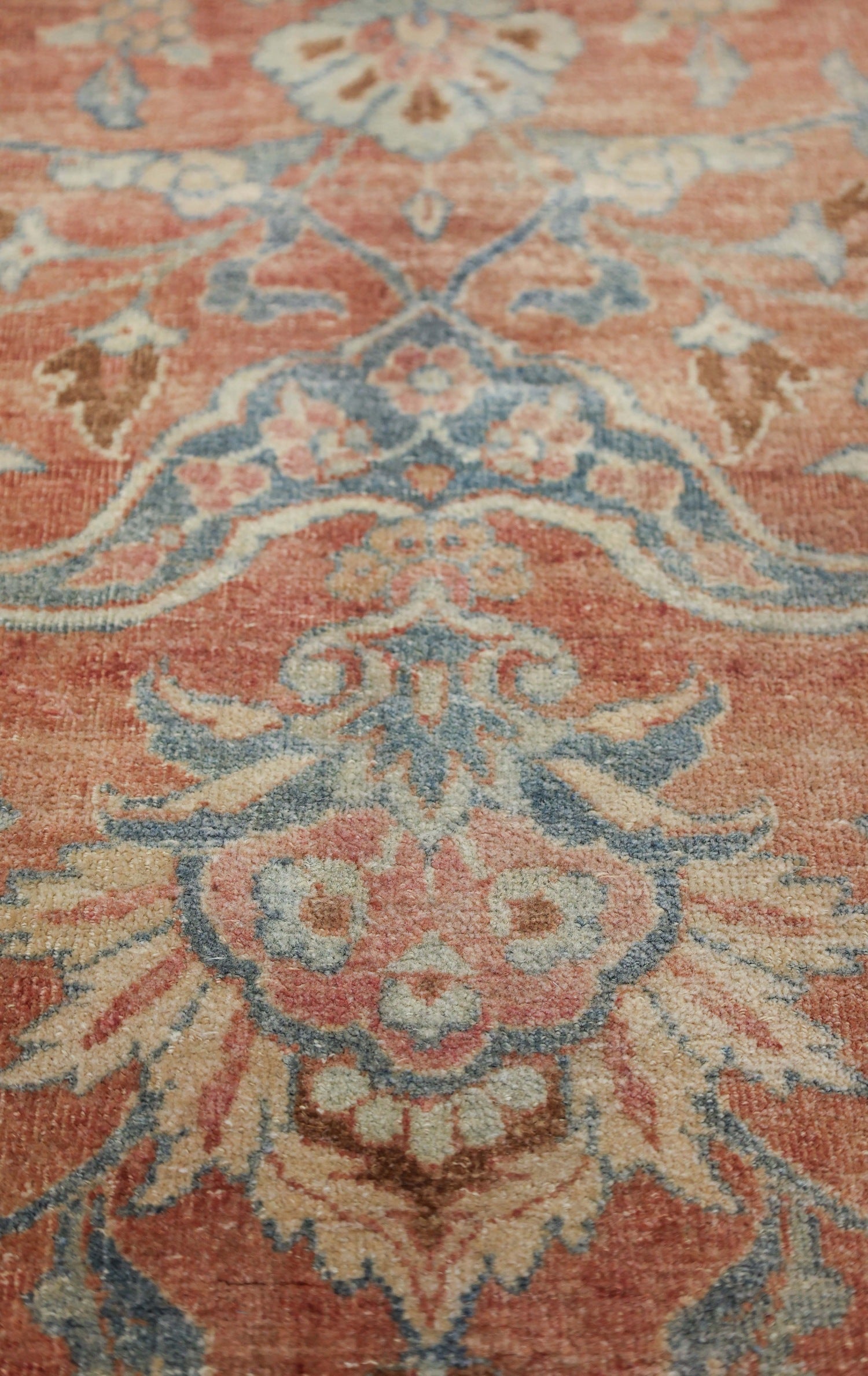 Vintage Yezd Handwoven Traditional Rug, J74029