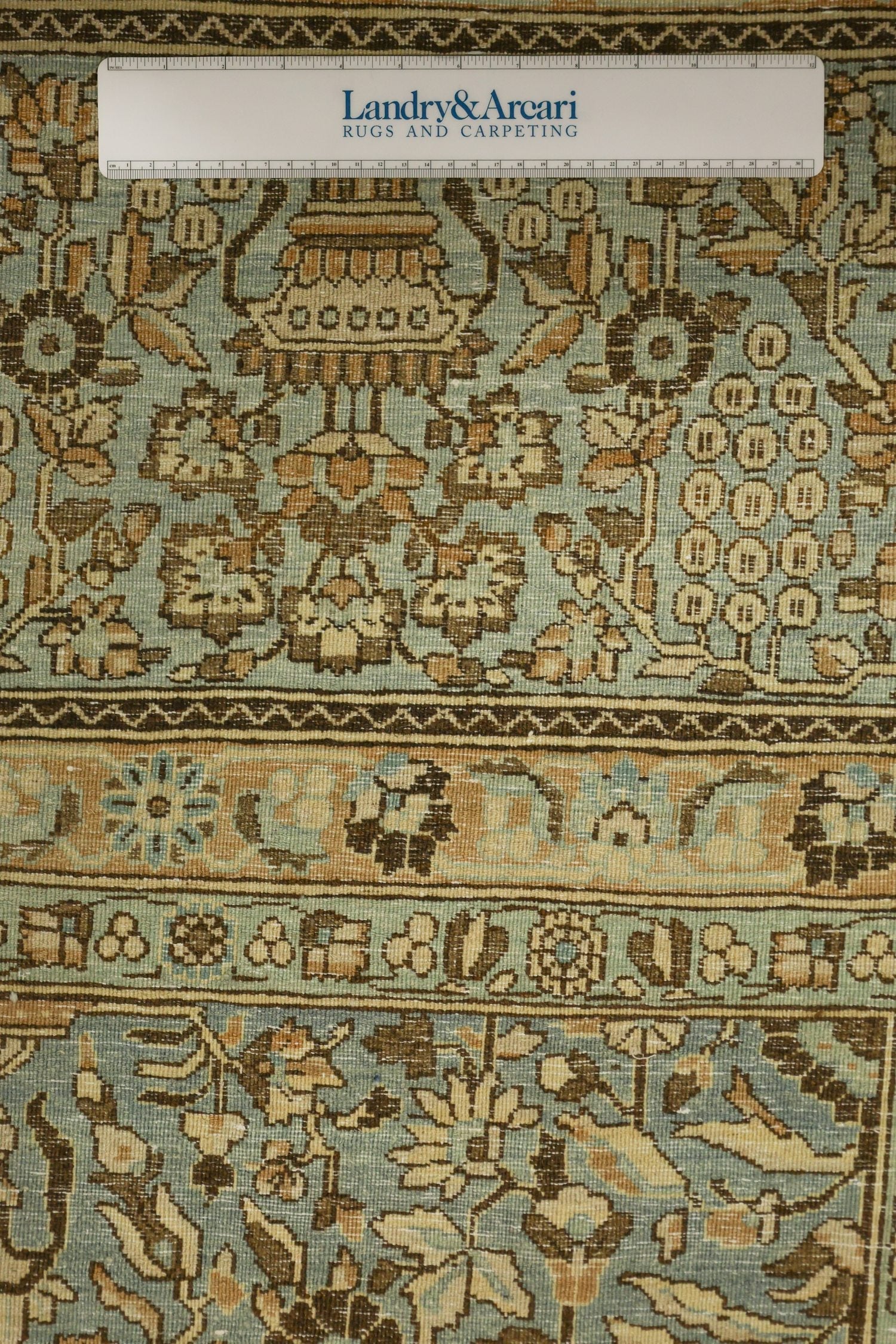 Antique Yezd Handwoven Traditional Rug, J70466