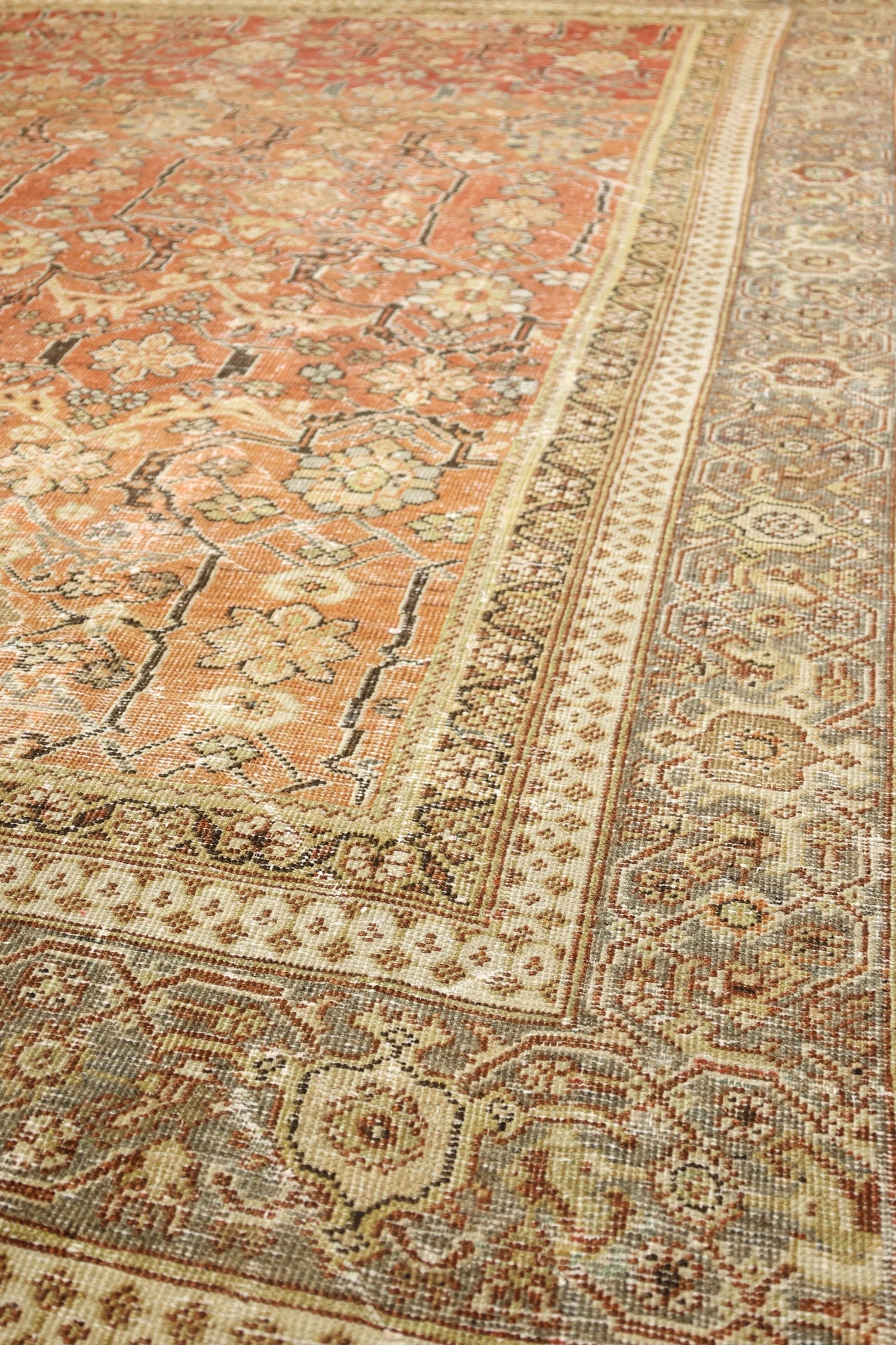 Vintage Ziegler Mahal Handwoven Traditional Rug, J75676