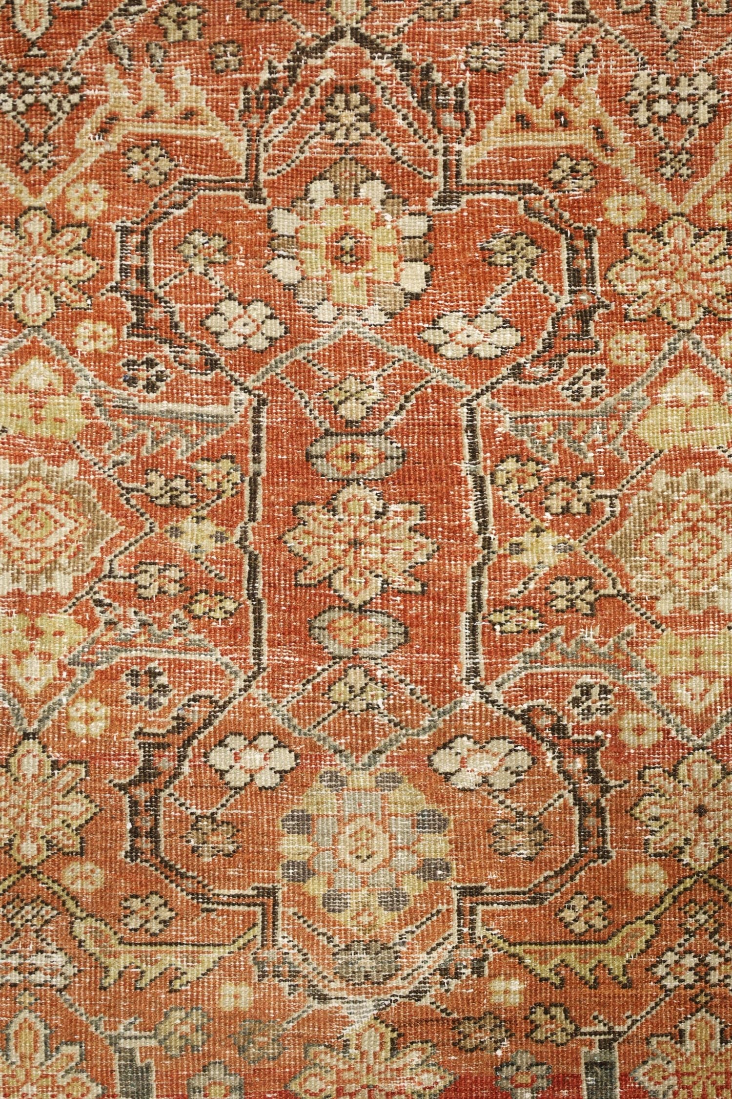 Vintage Ziegler Mahal Handwoven Traditional Rug, J75676