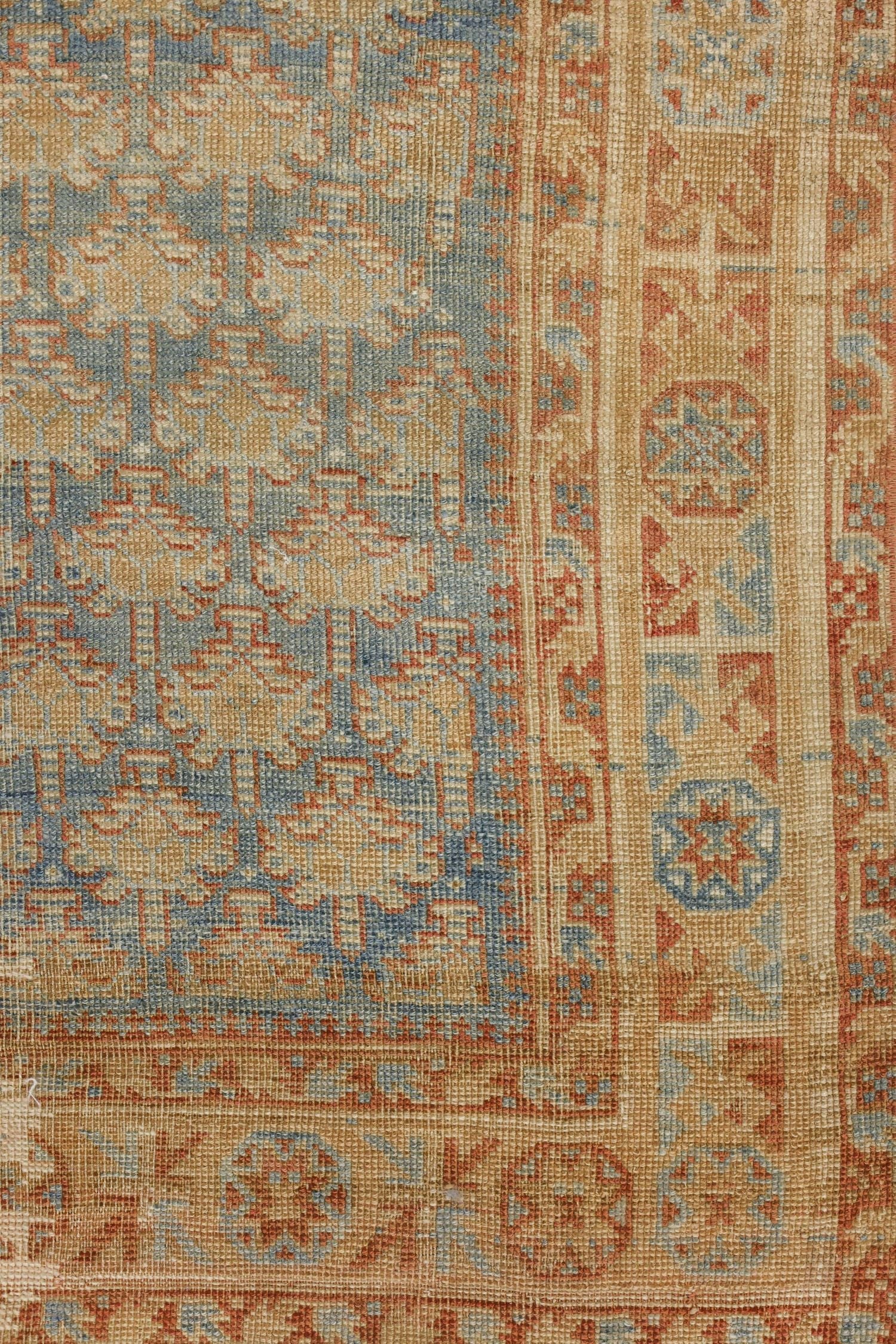 Vintage Afshar Handwoven Transitional Rug, J76625