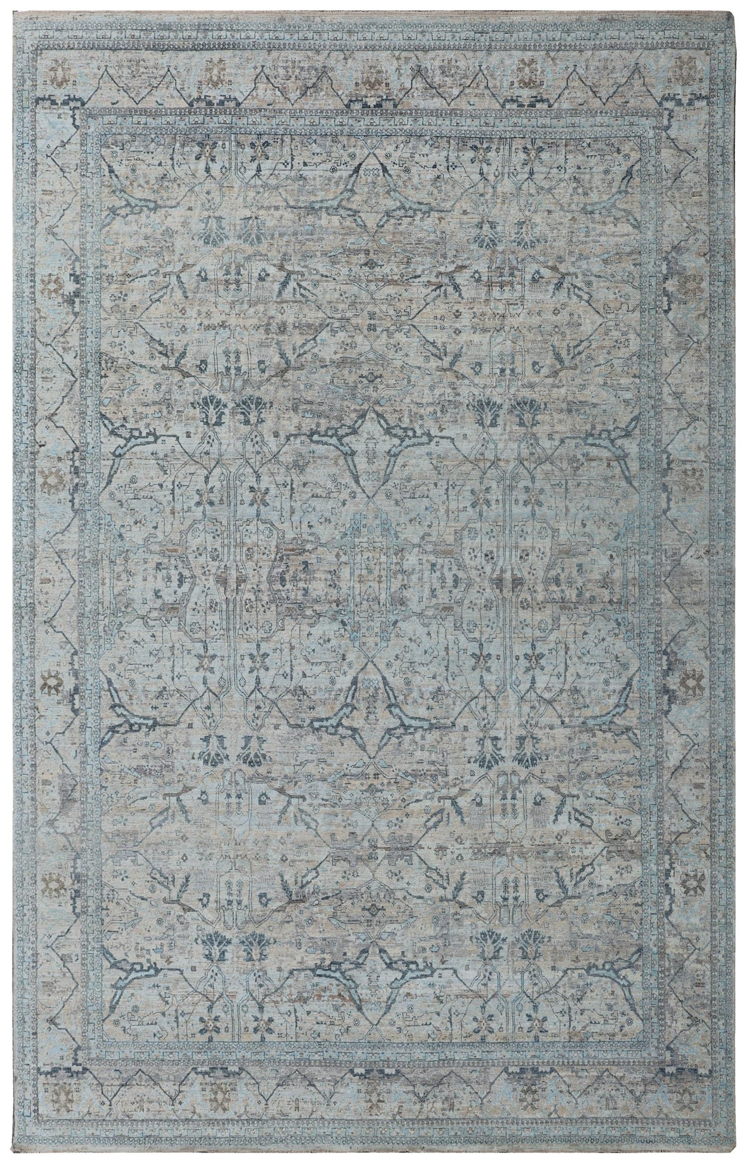 Arabesque Handwoven Transitional Rug