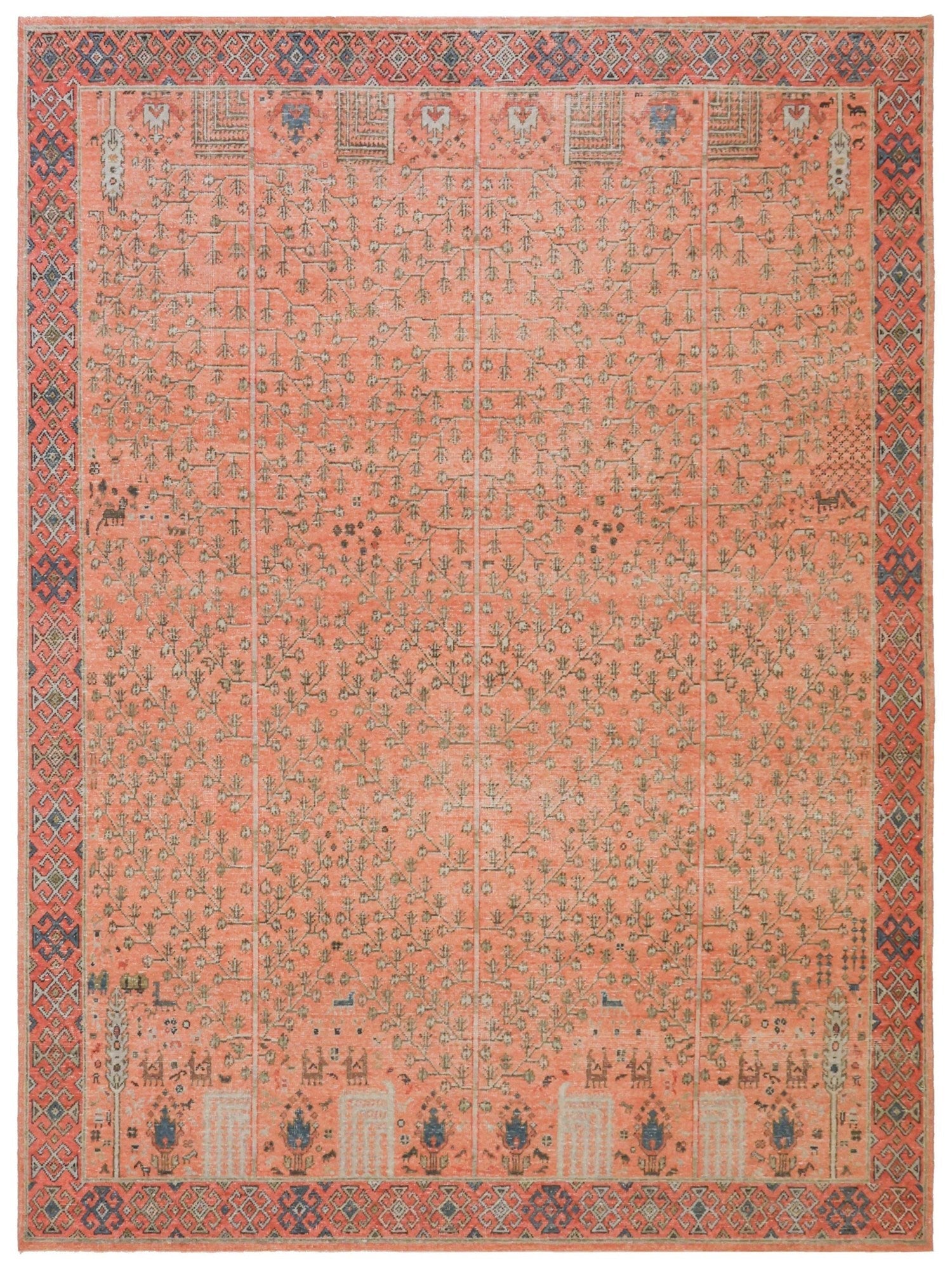 Bakshaish Handwoven Transitional Rug