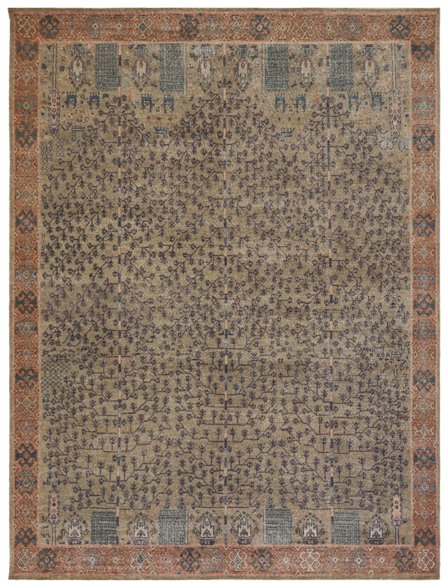 Bakshaish Handwoven Transitional Rug