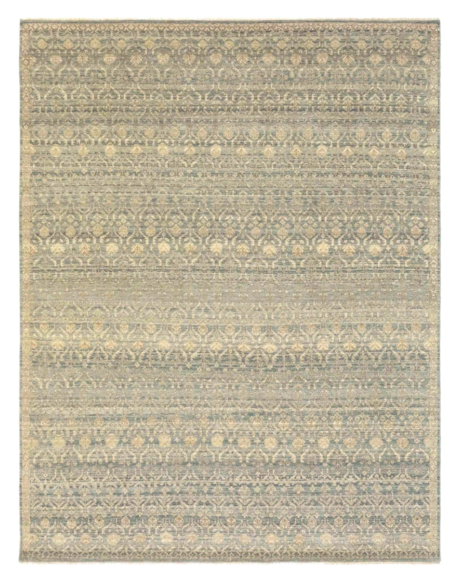 Ferahan Flower Handwoven Transitional Rug