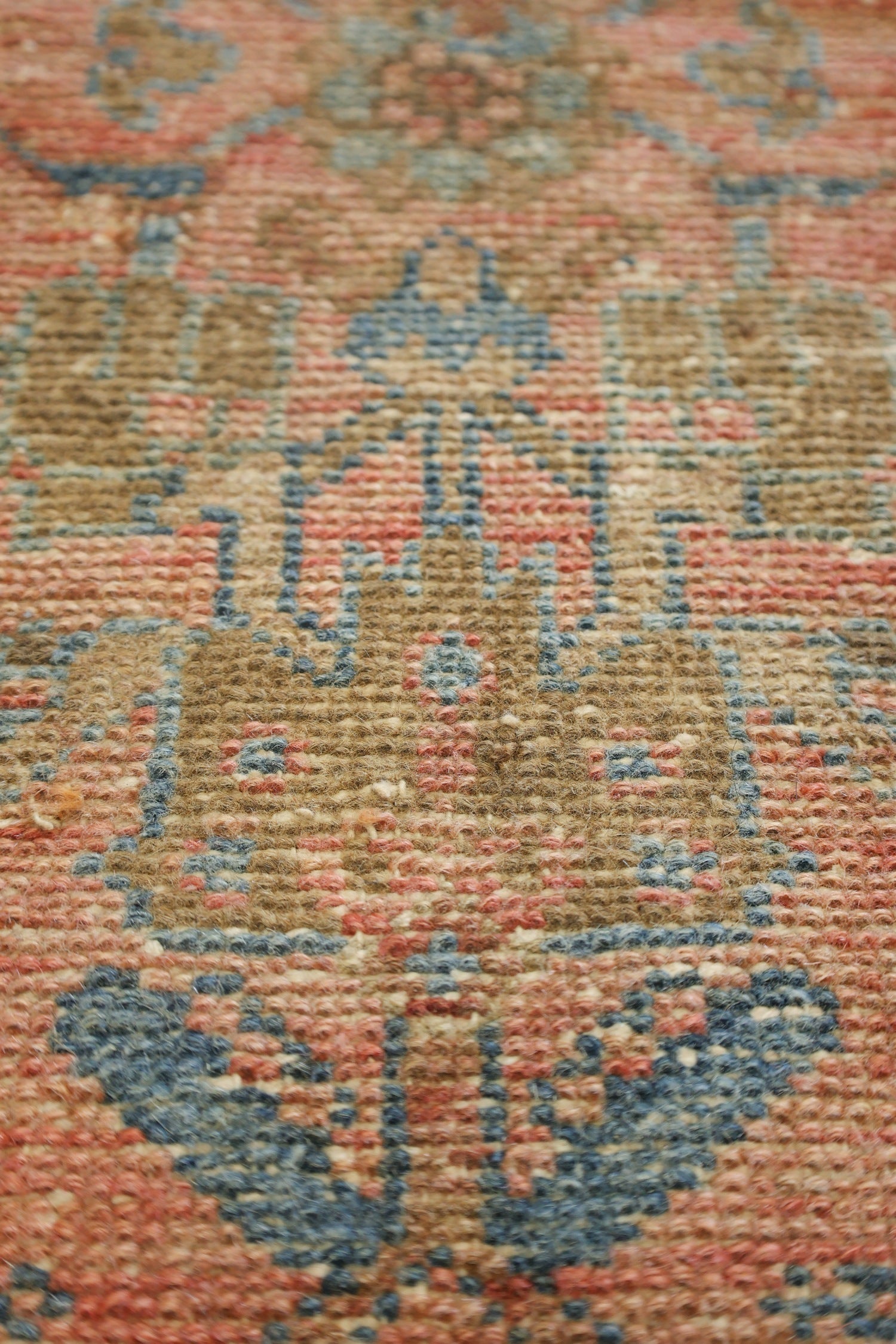 Vintage Hamadan Handwoven Transitional Rug, J73309