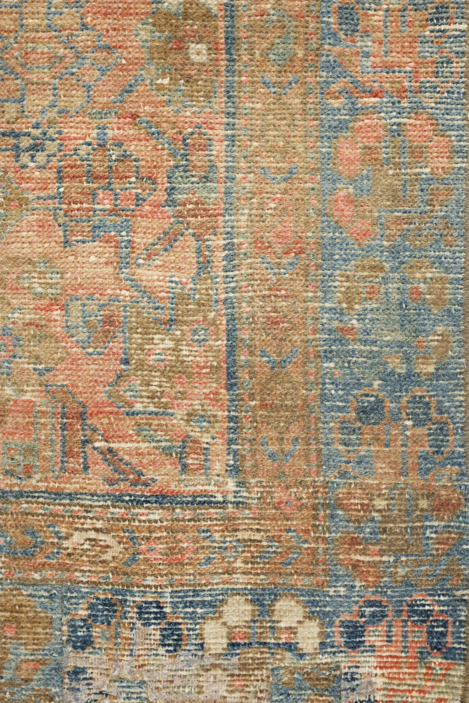 Vintage Hamadan Handwoven Transitional Rug, J73309