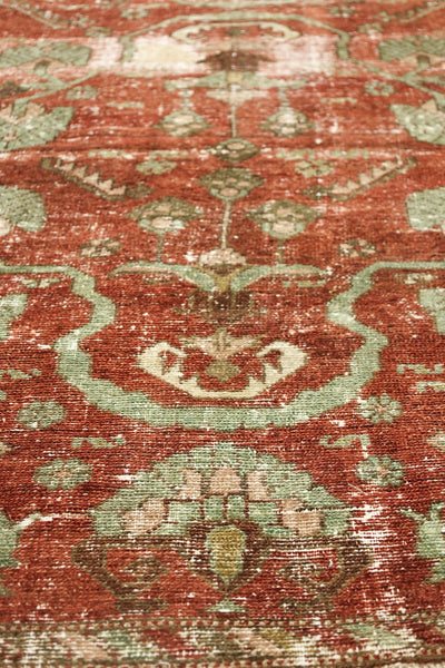 Vintage Hamadan Handwoven Transitional Rug, J75848
