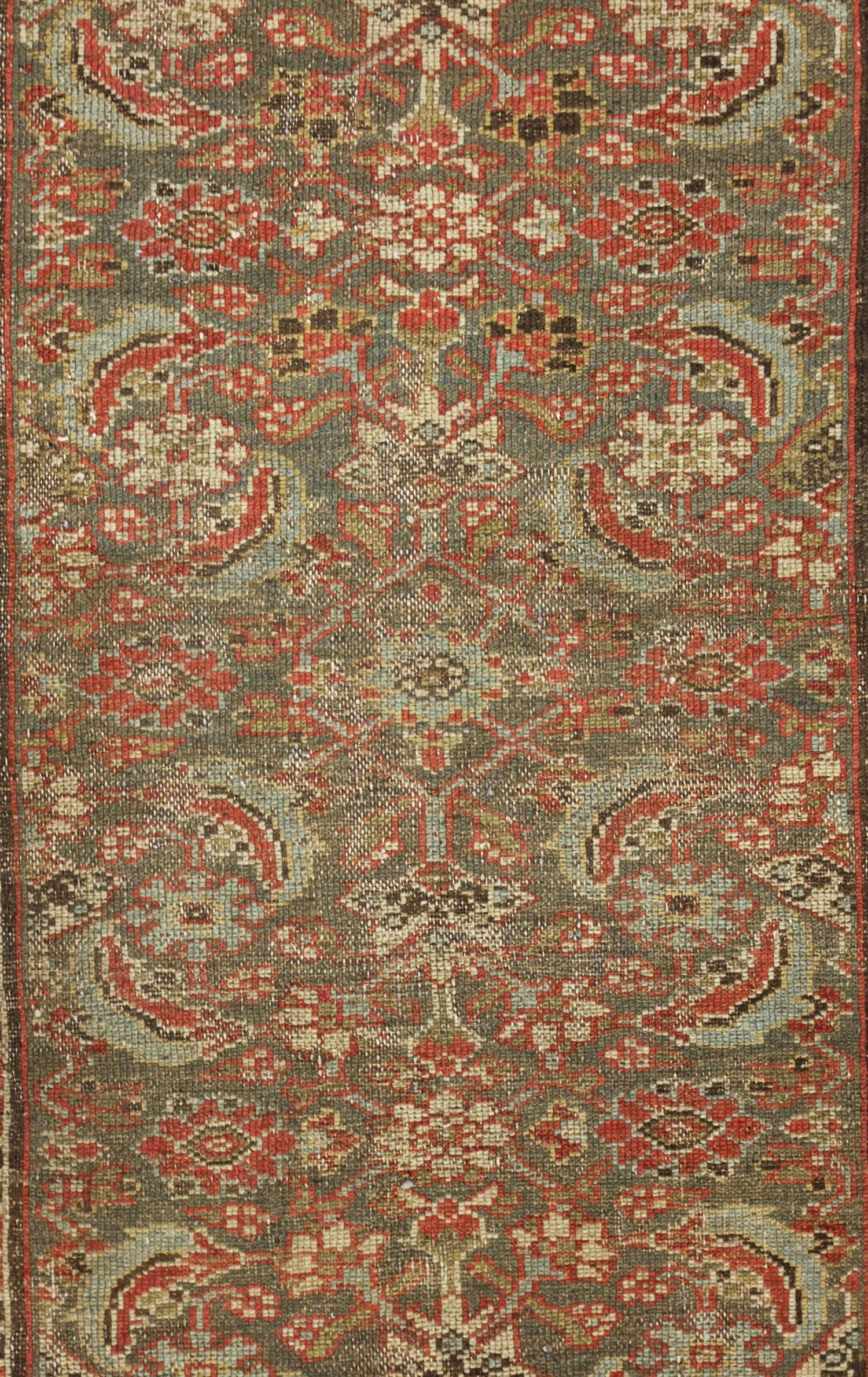 Vintage Hamadan Handwoven Transitional Rug, J76692