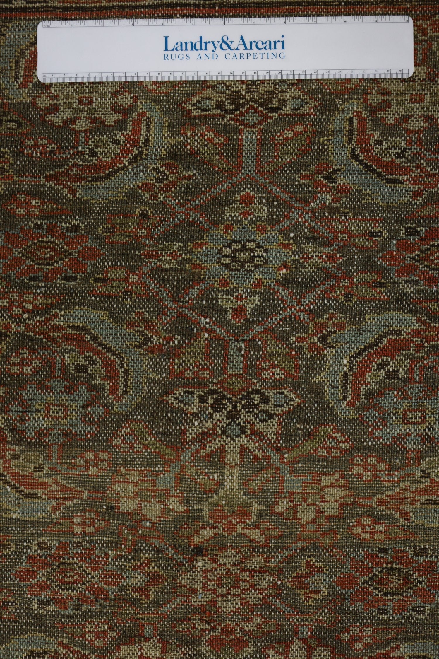 Vintage Hamadan Handwoven Transitional Rug, J76692