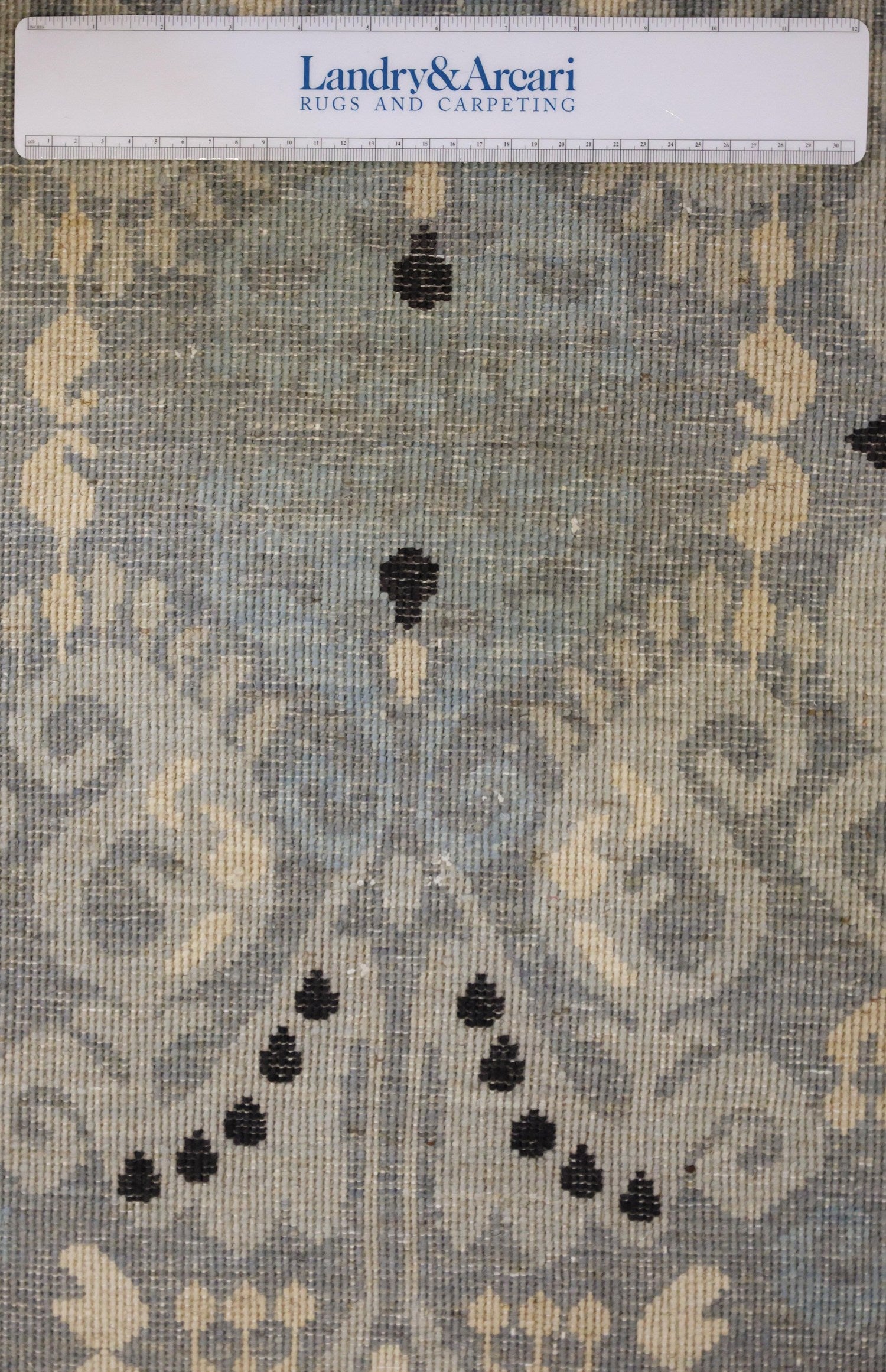 Ikat Handwoven Transitional Rug, J58441