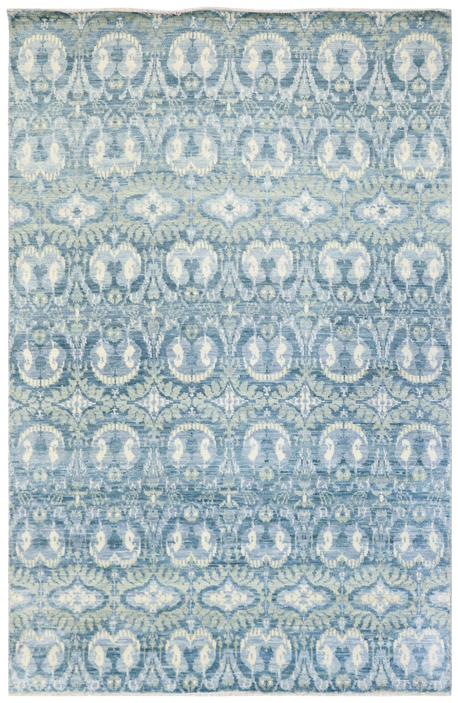 Ikat Handwoven Transitional Rug