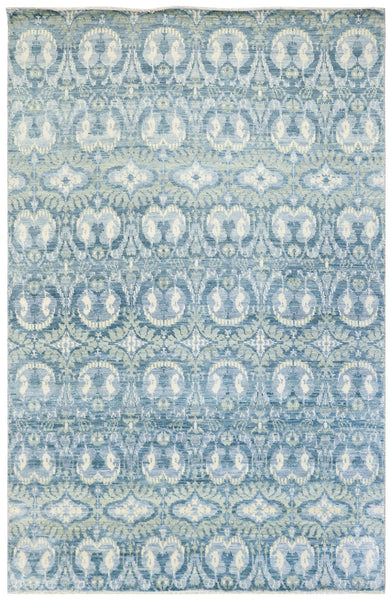 Ikat Handwoven Transitional Rug