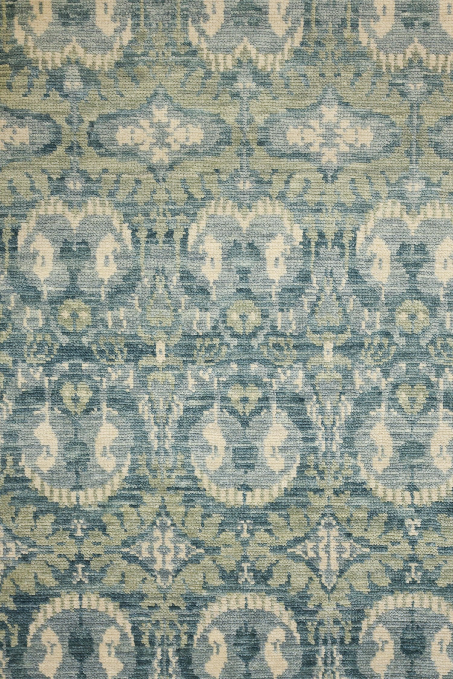 Ikat Handwoven Transitional Rug, J76144