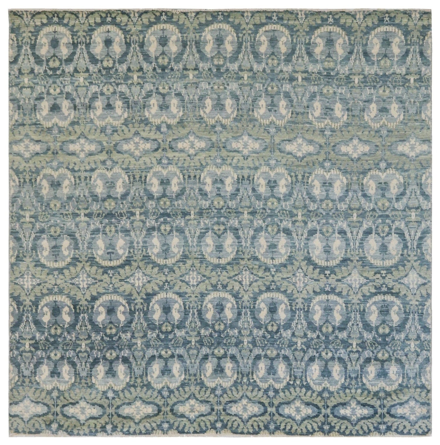 Ikat Handwoven Transitional Rug