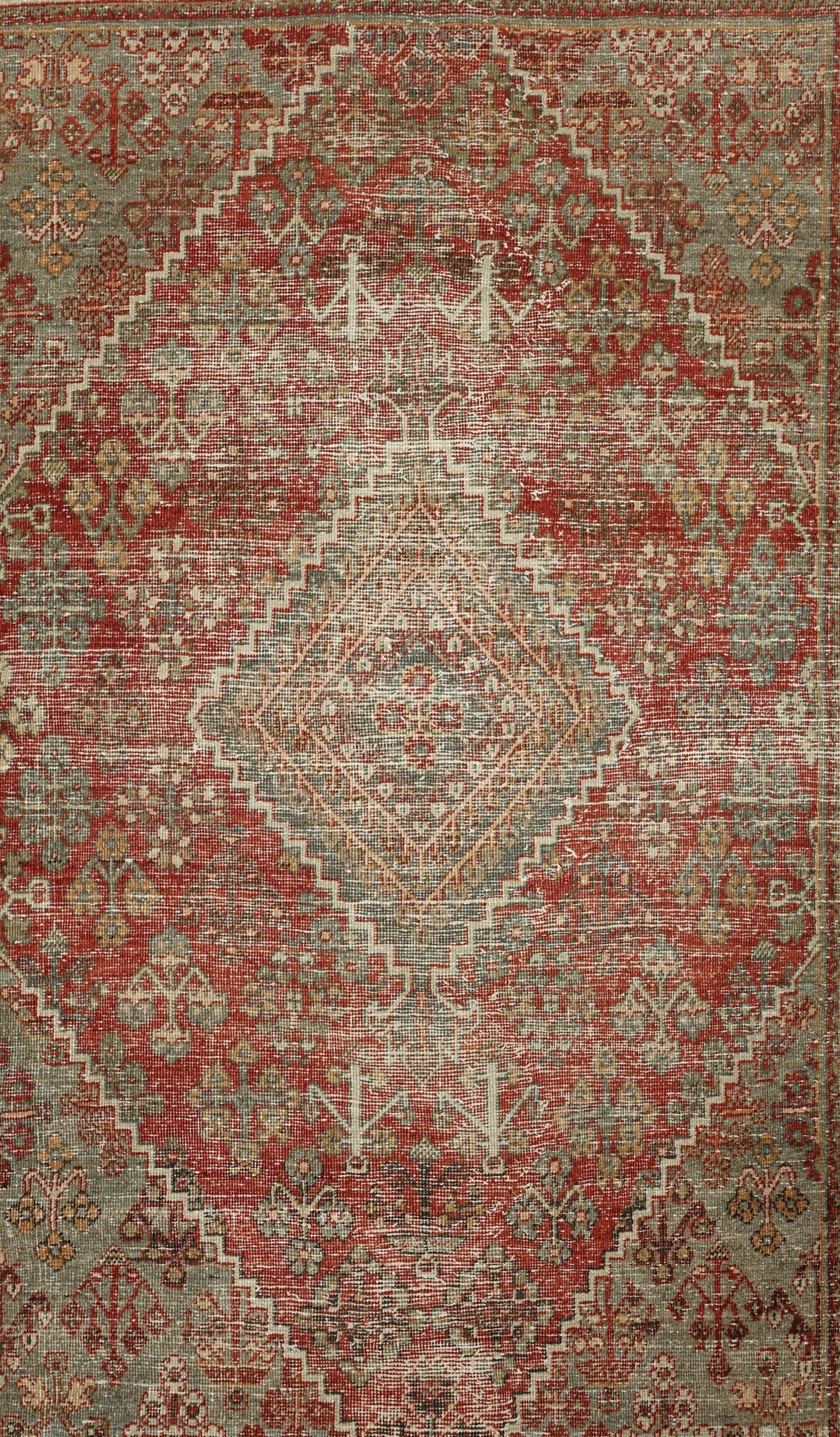 Vintage Joshaqan Handwoven Transitional Rug, J76653