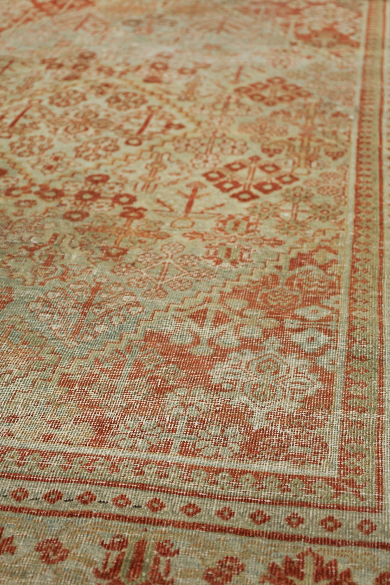 Vintage Joshaqan Handwoven Transitional Rug, J76659