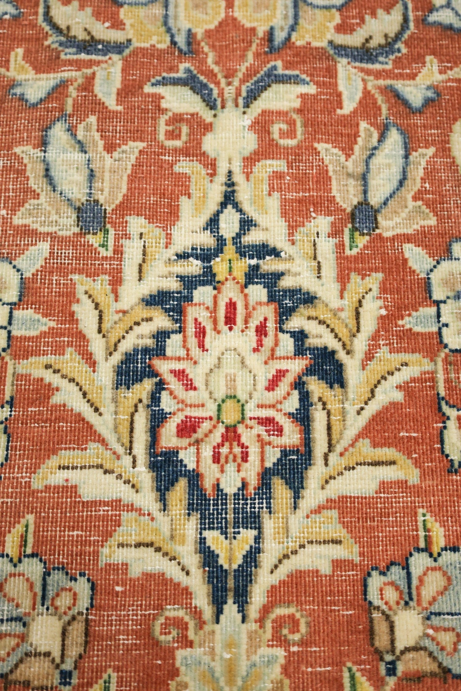 Vintage Kerman Handwoven Transitional Rug, J69557