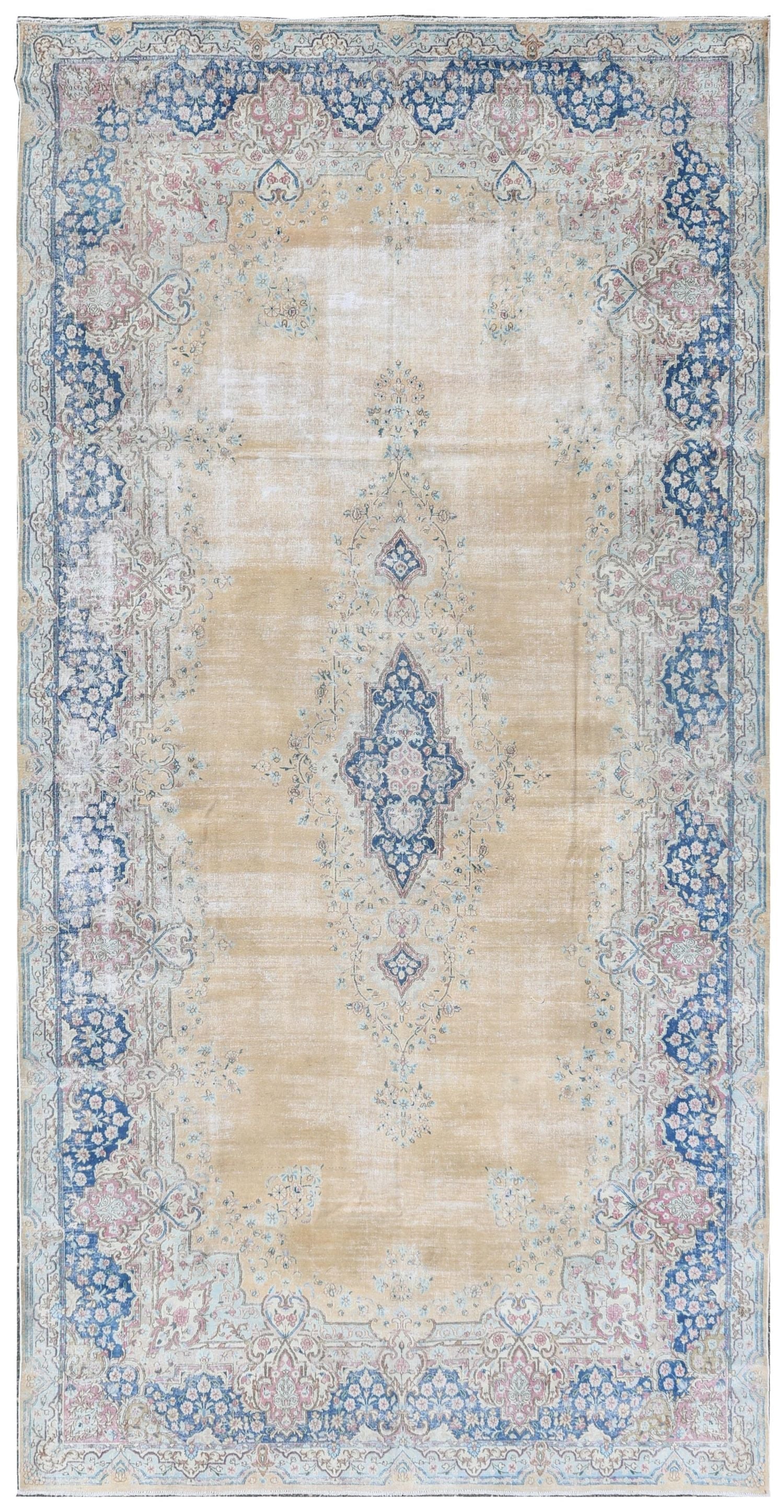 Kerman Handwoven Transitional Rug