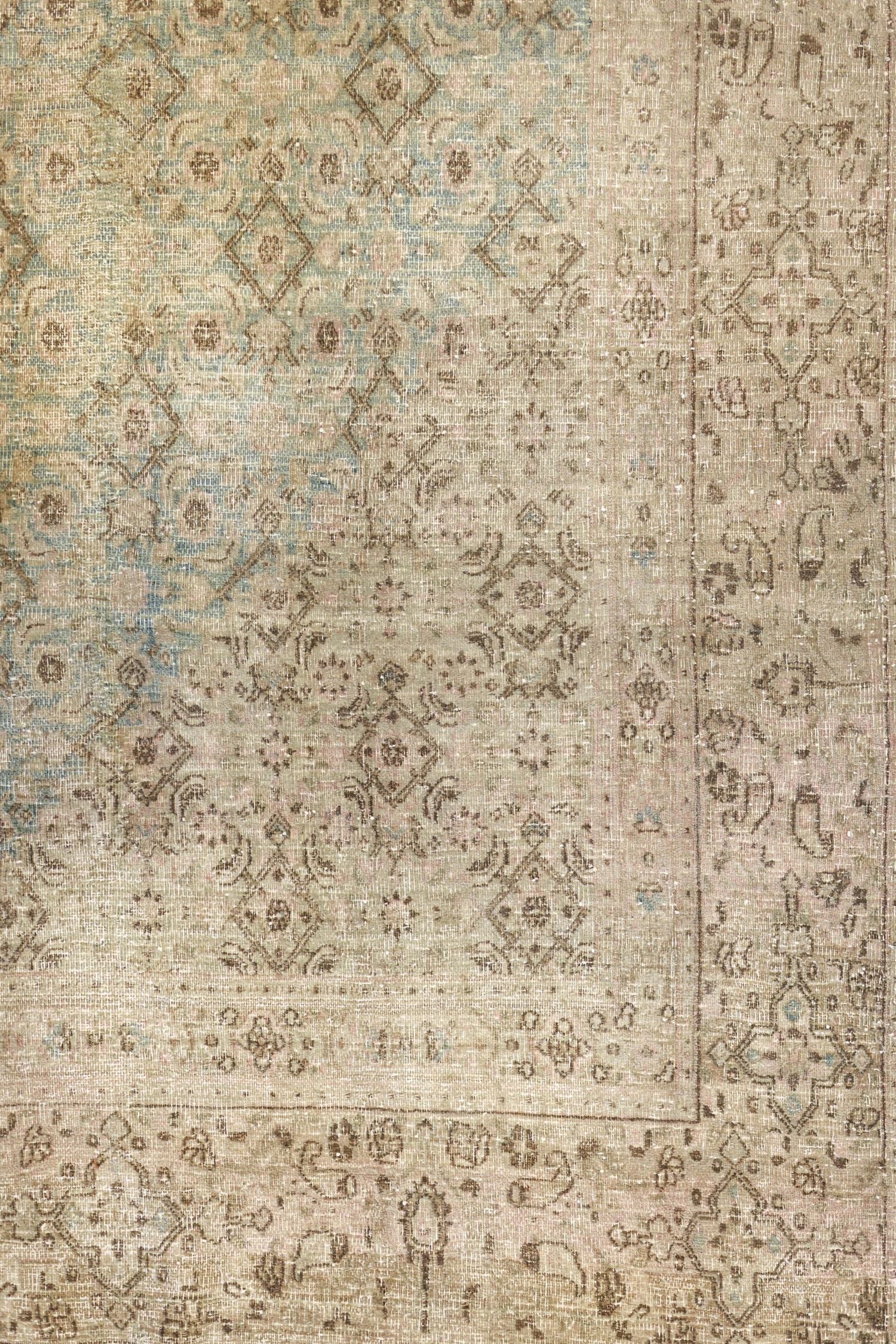 Vintage Khorasan Handwoven Transitional Rug, J75821