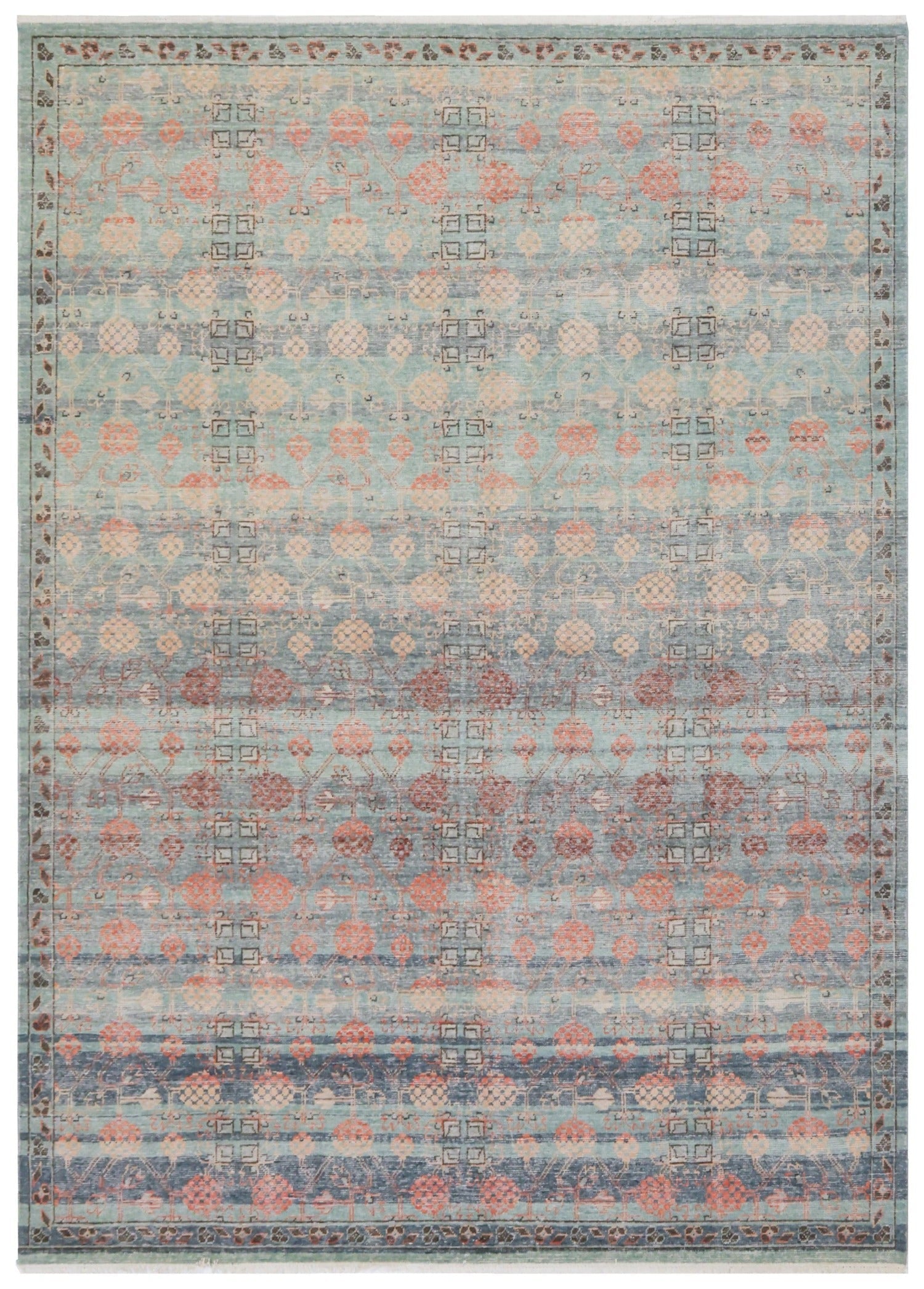 Khotan Handwoven Transitional Rug