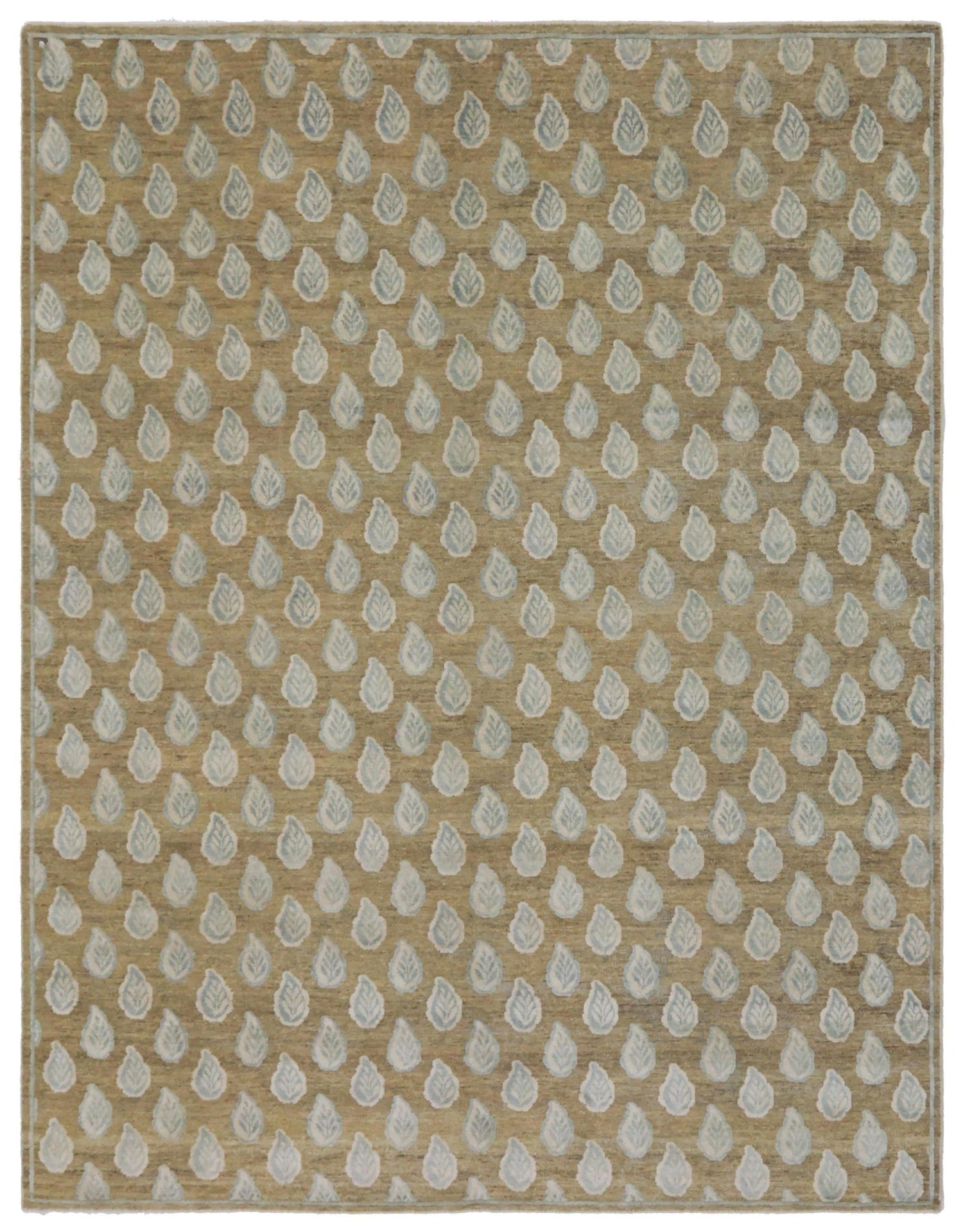 Leaf Handwoven Transitional Rug