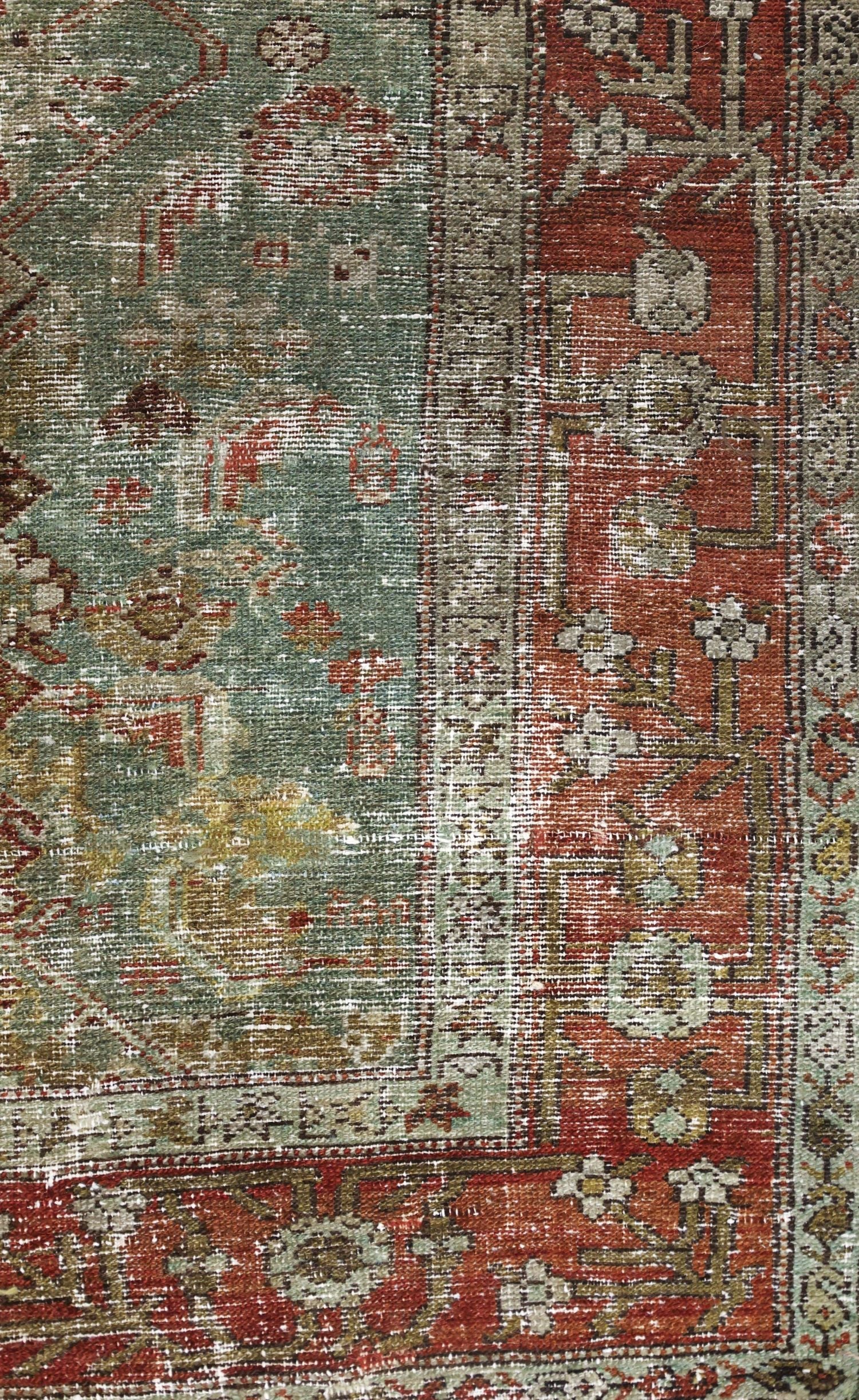Vintage Malayer Handwoven Transitional Rug, J75868