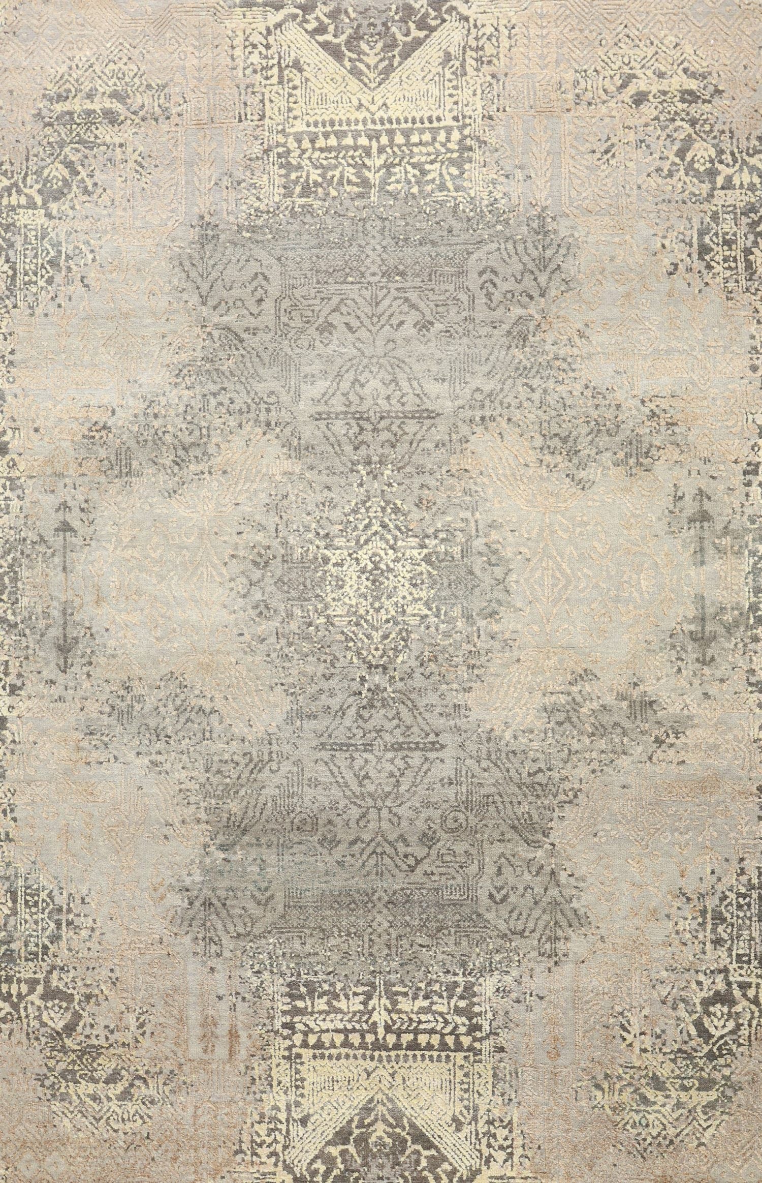 Mamluk Handwoven Transitional Rug, J76152