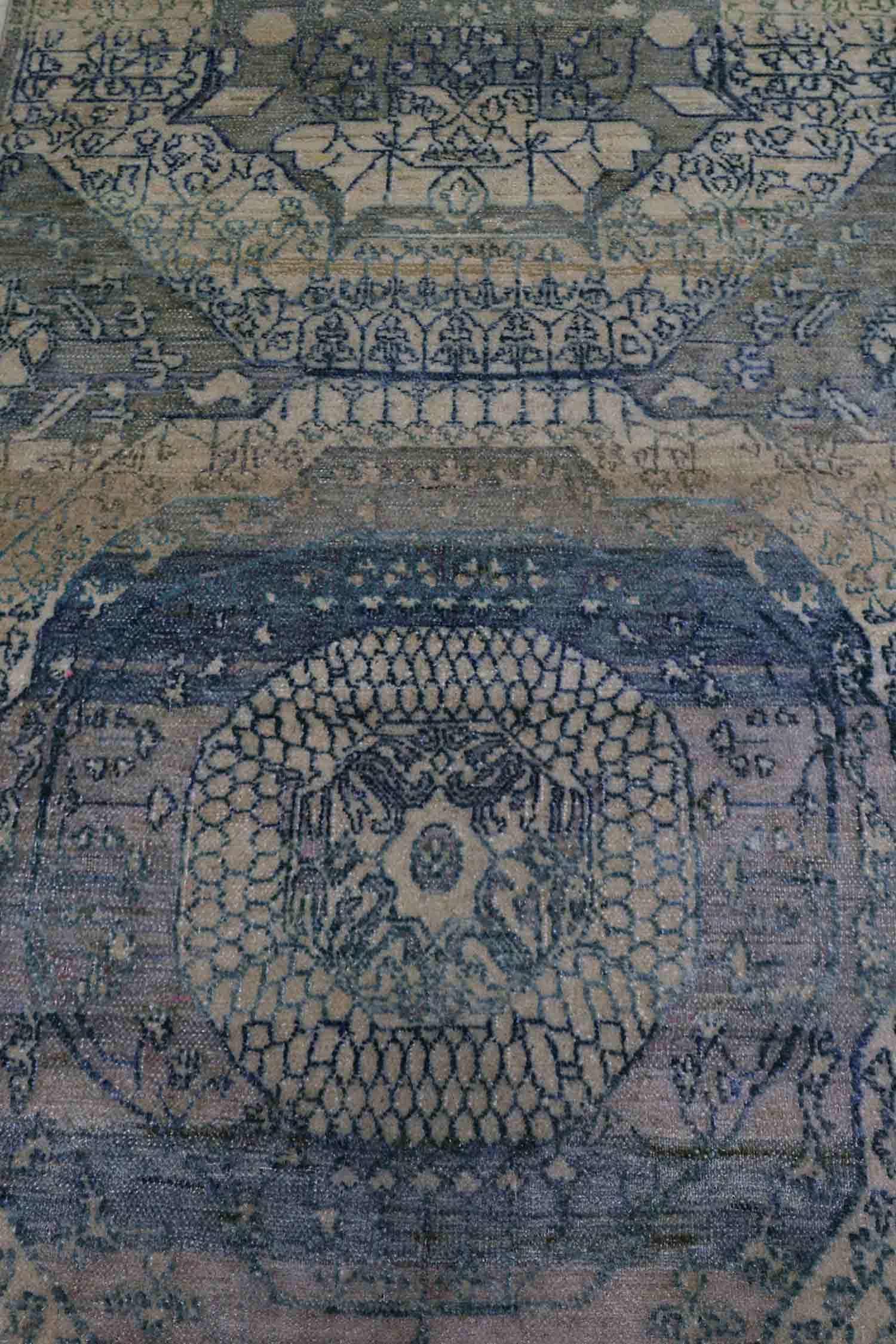 Mamluk Handwoven Transitional Rug, J77166