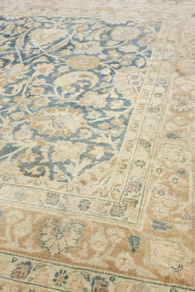 Vintage Mashad Handwoven Transitional Rug, J73167