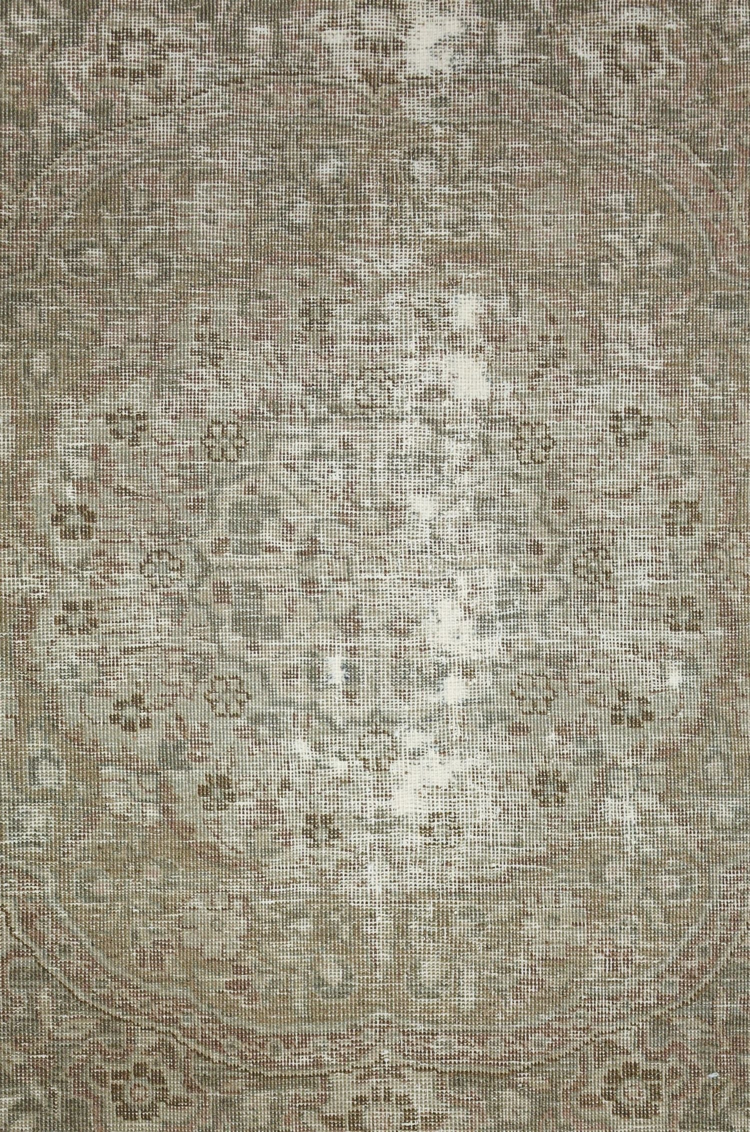 Vintage Mashad Handwoven Transitional Rug, J69492