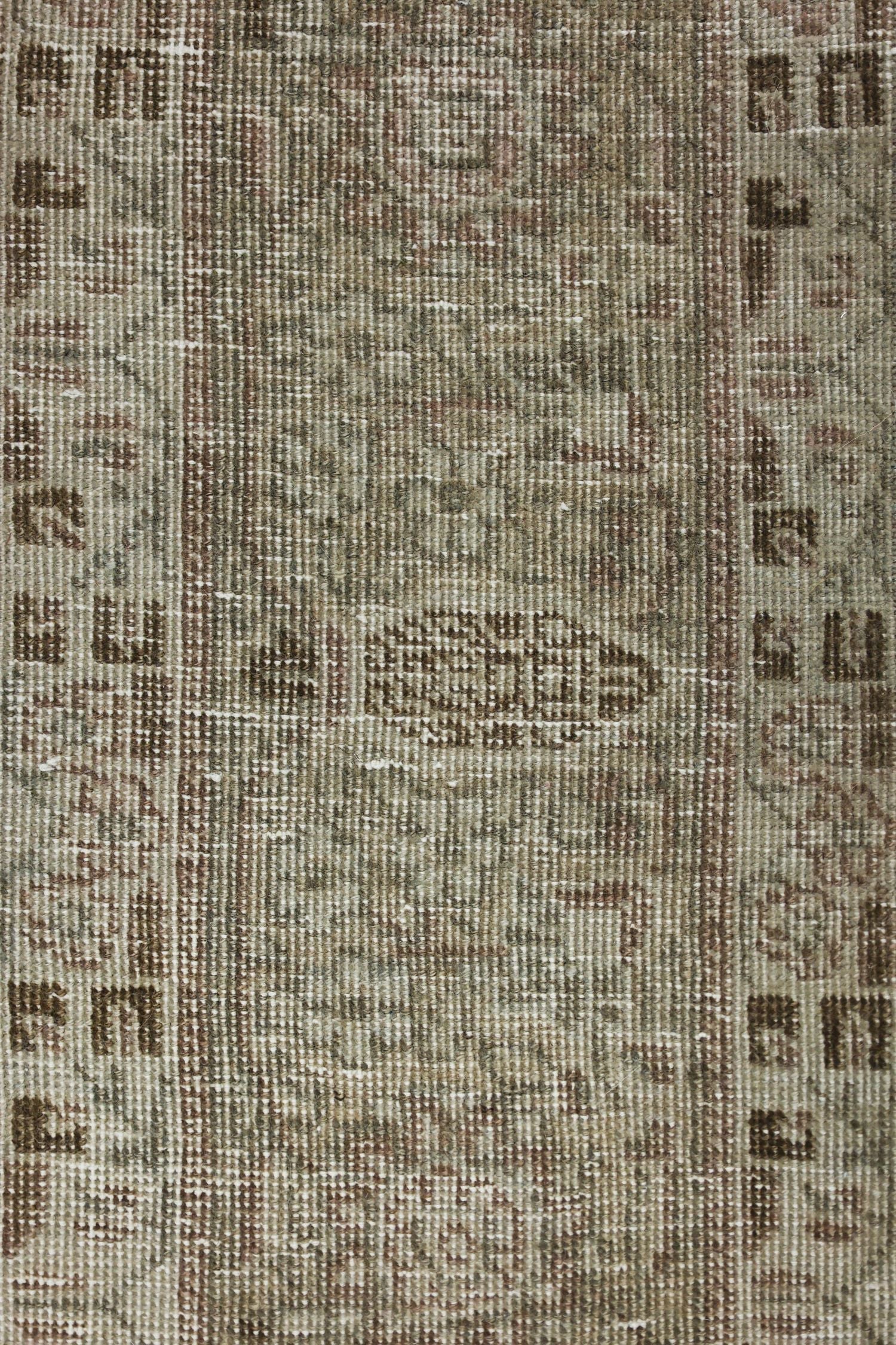 Vintage Mashad Handwoven Transitional Rug, J69492