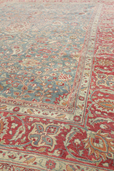 Vintage Mashad Handwoven Transitional Rug, J76643