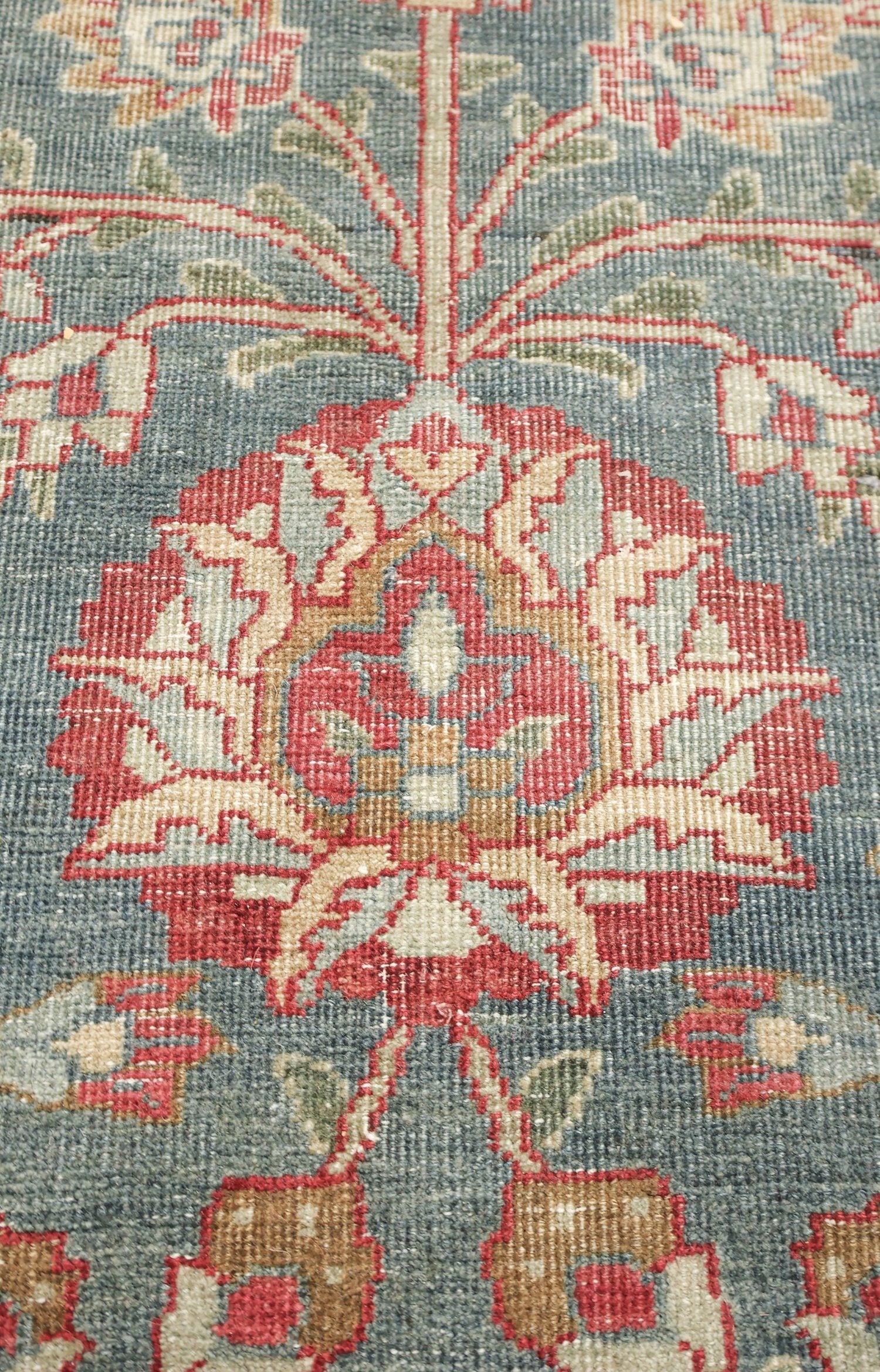 Vintage Mashad Handwoven Transitional Rug, J76643