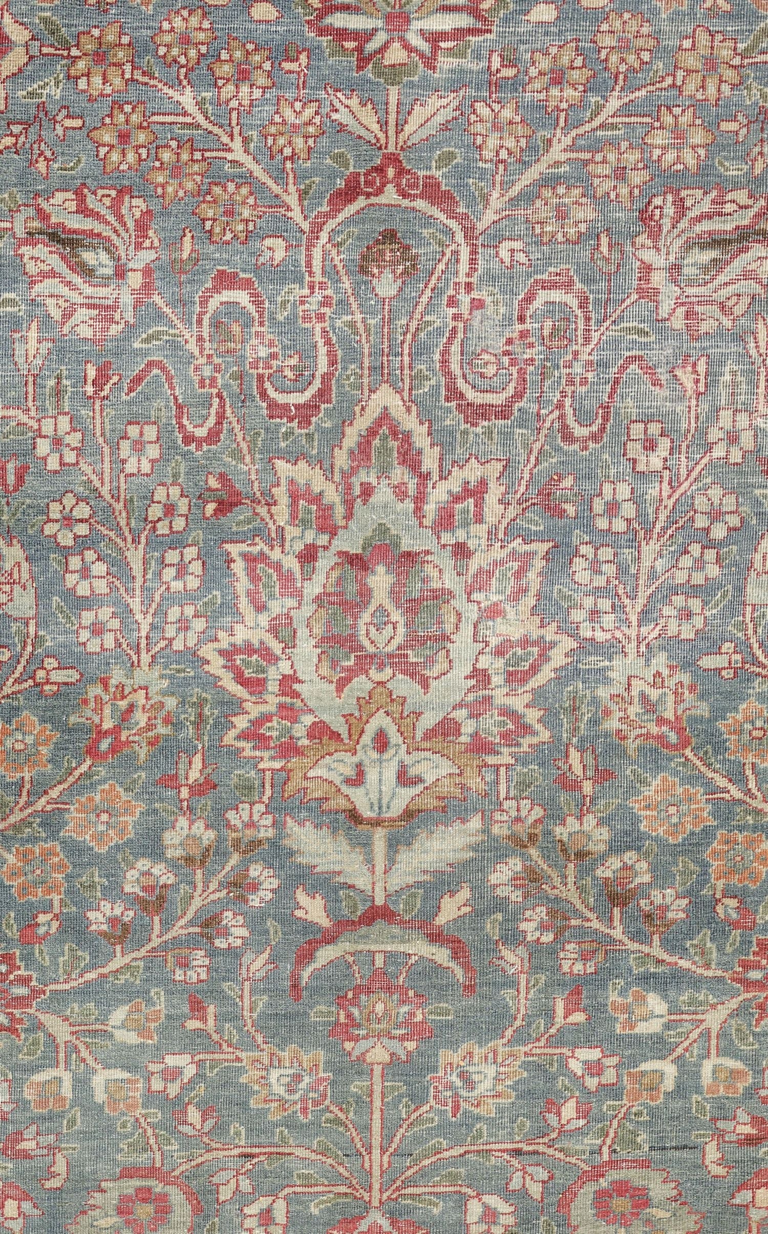 Vintage Mashad Handwoven Transitional Rug, J76643